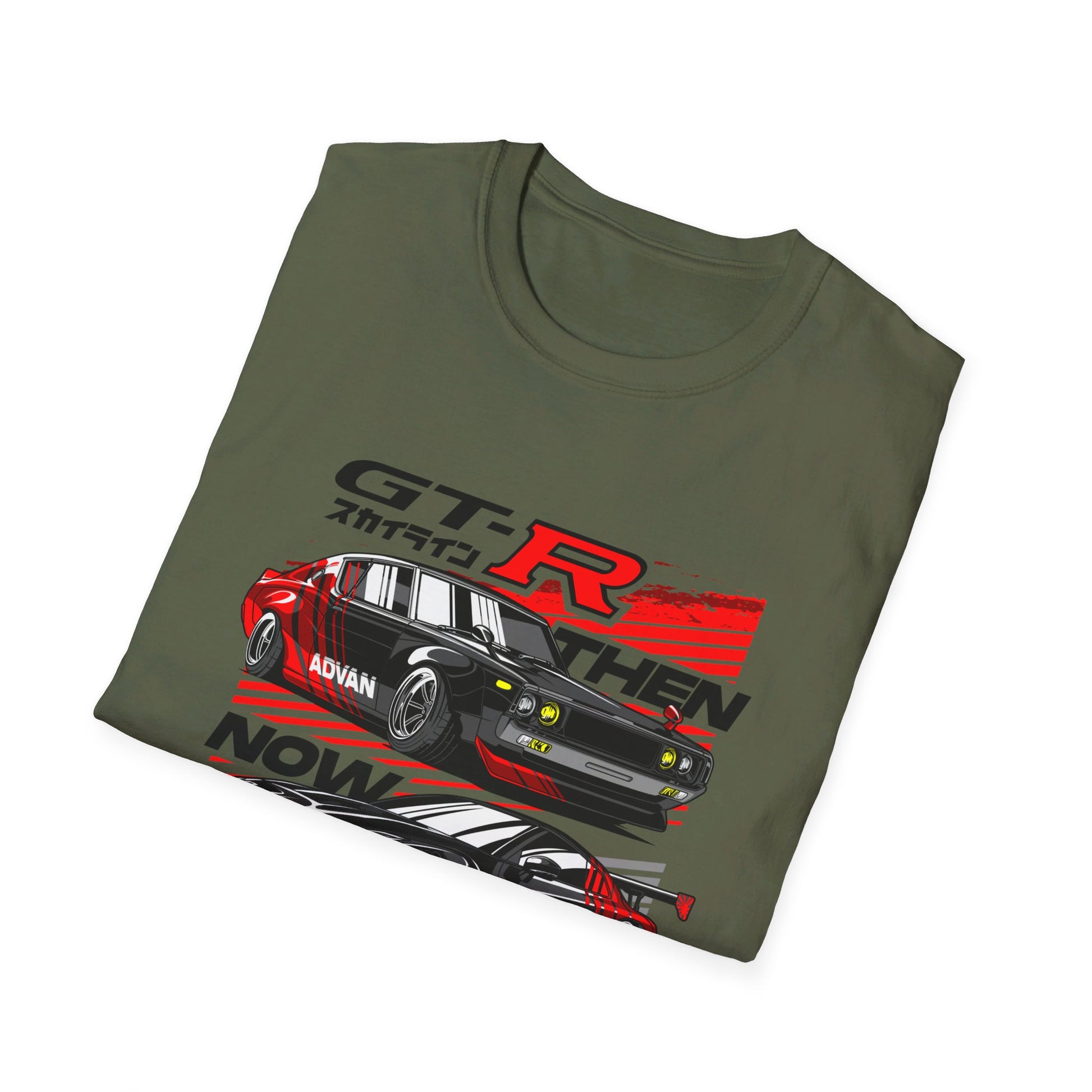 JDM Culture GTR Then and Now T-Shirt – A Tribute to Generations of Performance