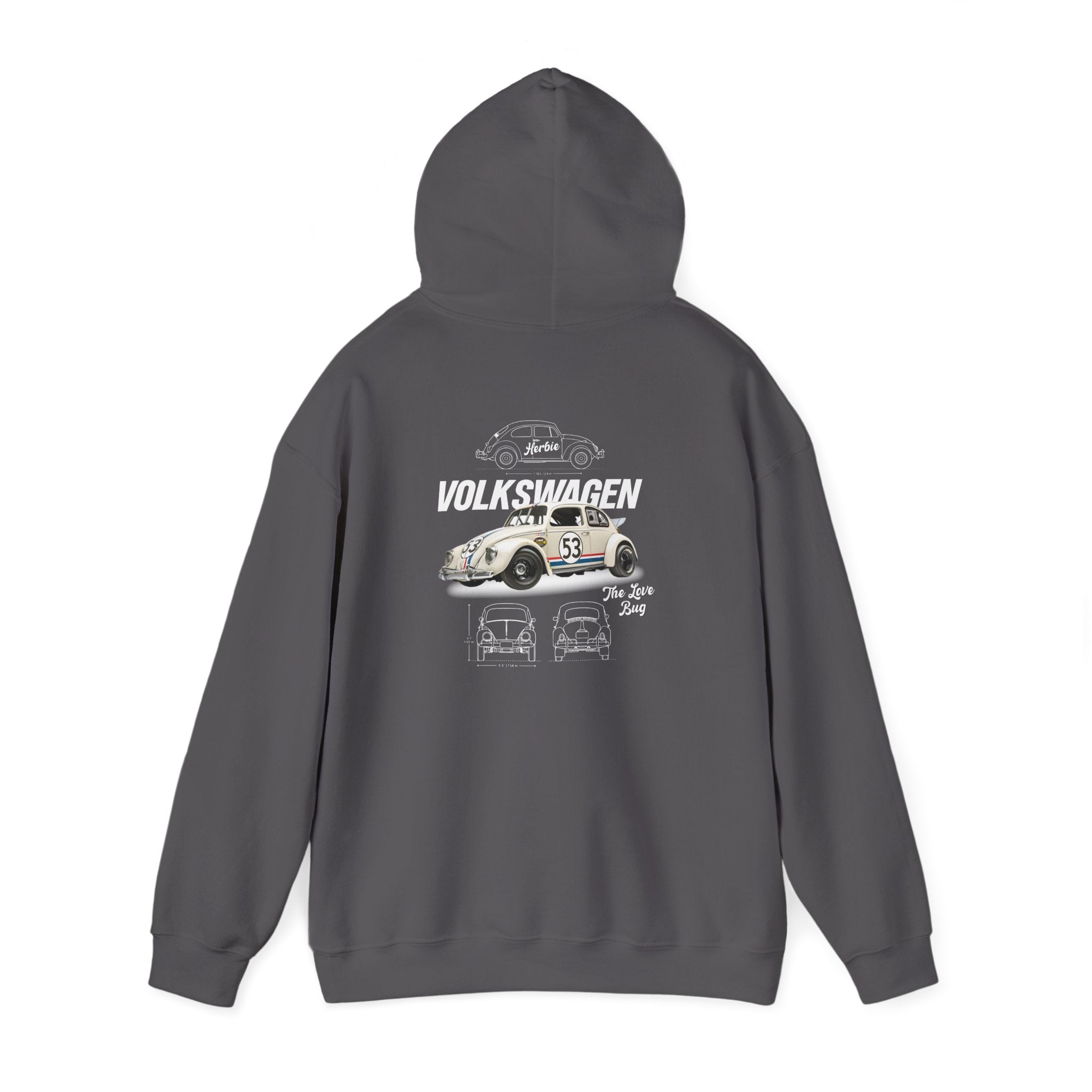 Herbie 1963 Volkswagen Beetle Hoodie