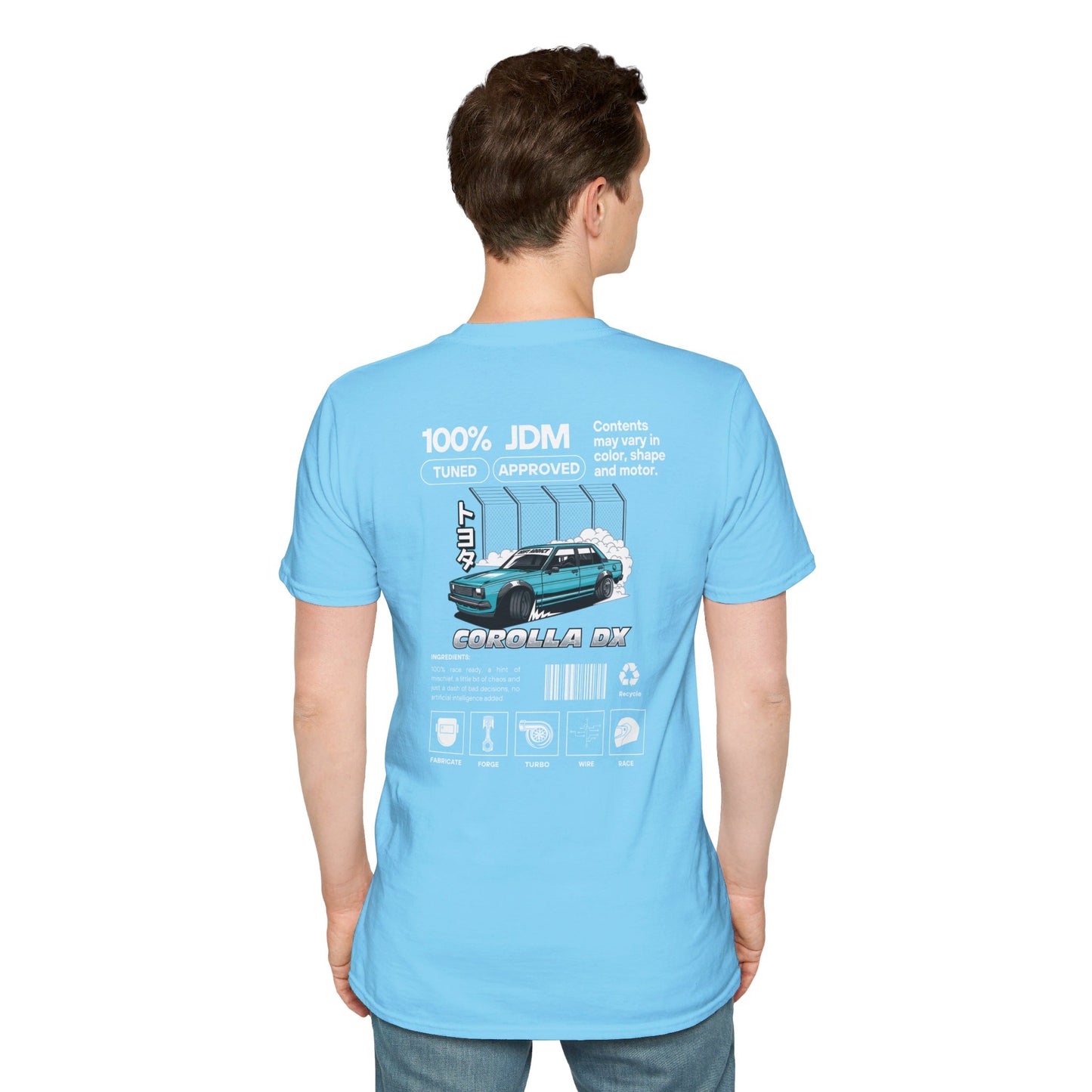 JDM Approved Corolla DX Package T-Shirt – Embrace the Classic JDM Charm