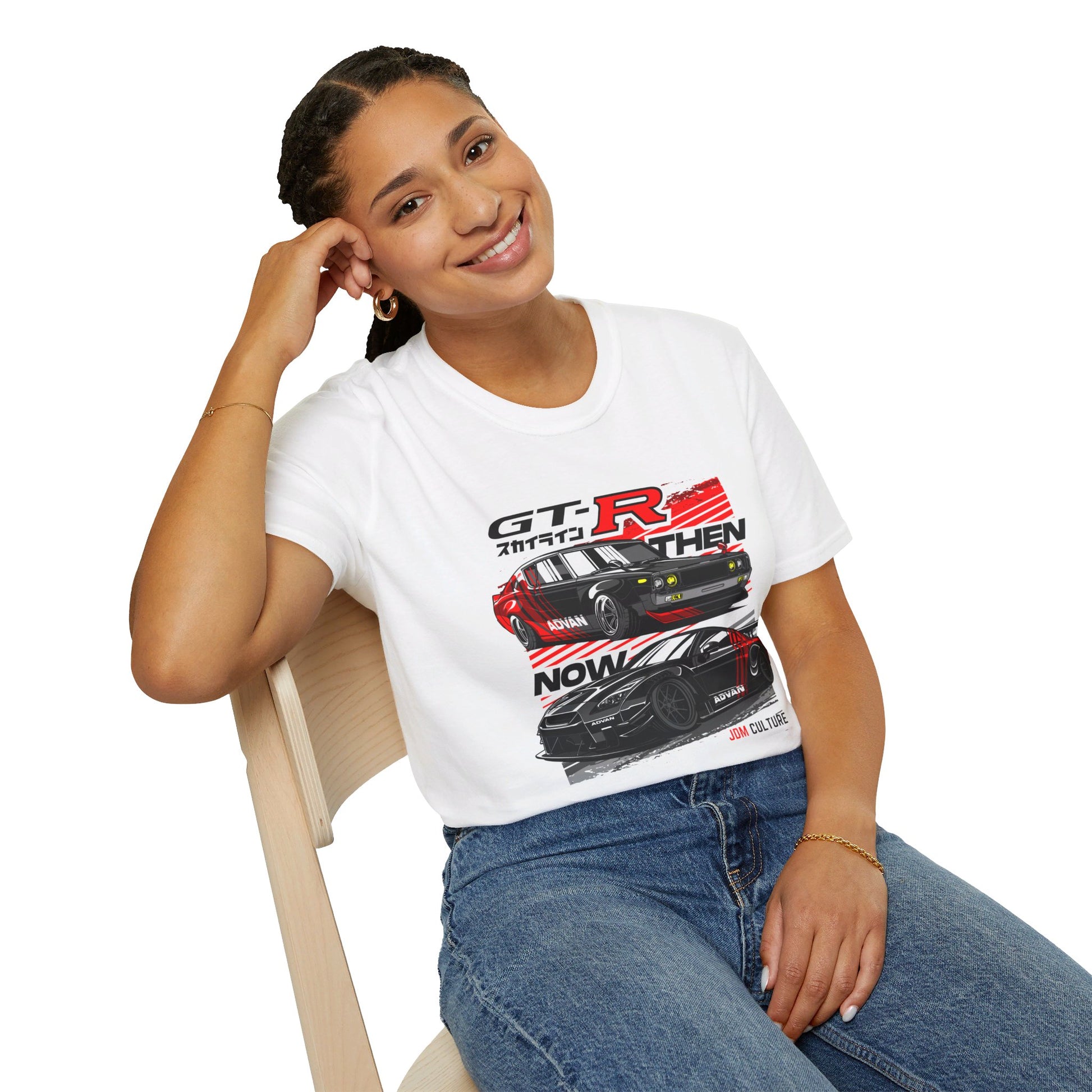 JDM Culture GTR Then and Now T-Shirt – A Tribute to Generations of Performance
