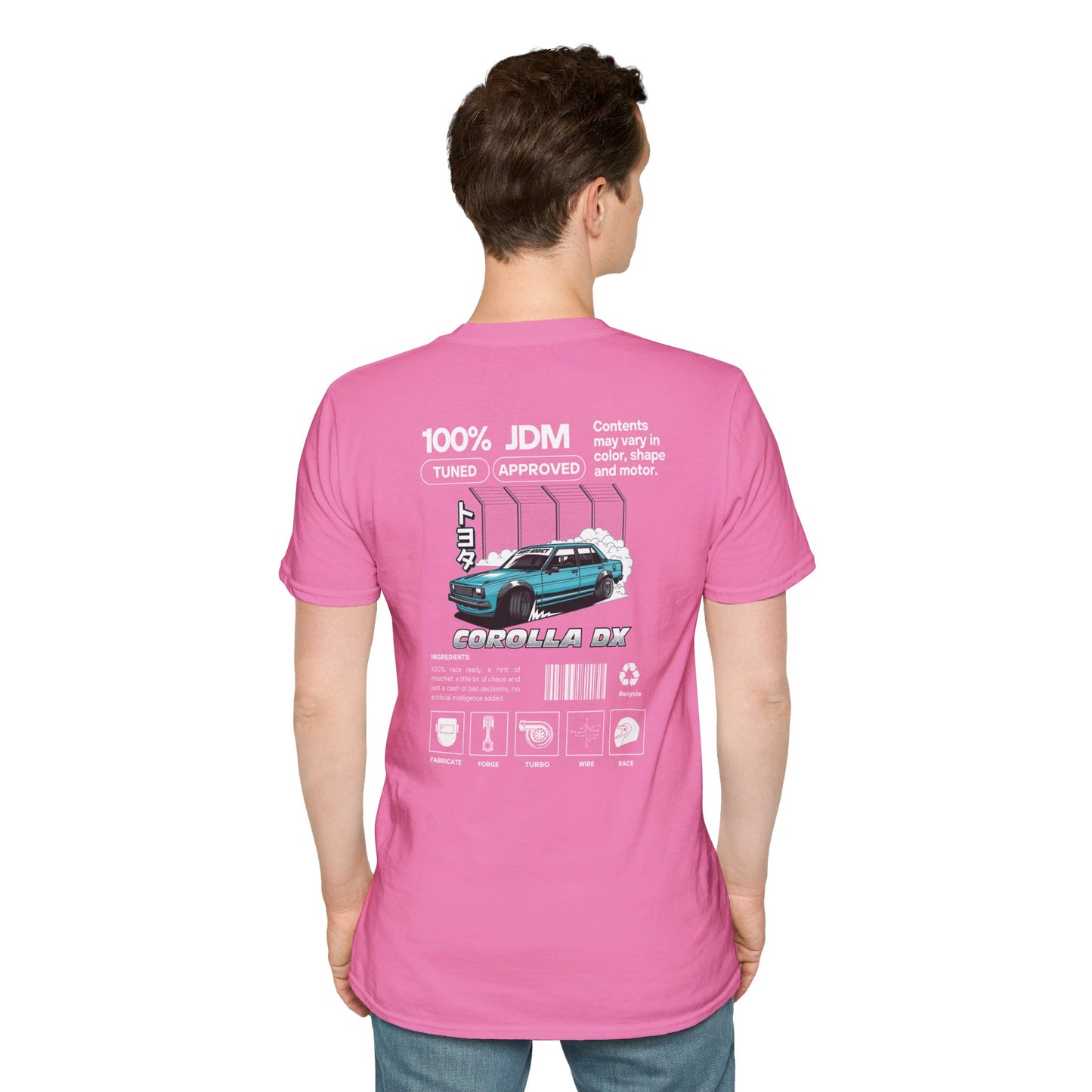 JDM Approved Corolla DX Package T-Shirt – Embrace the Classic JDM Charm