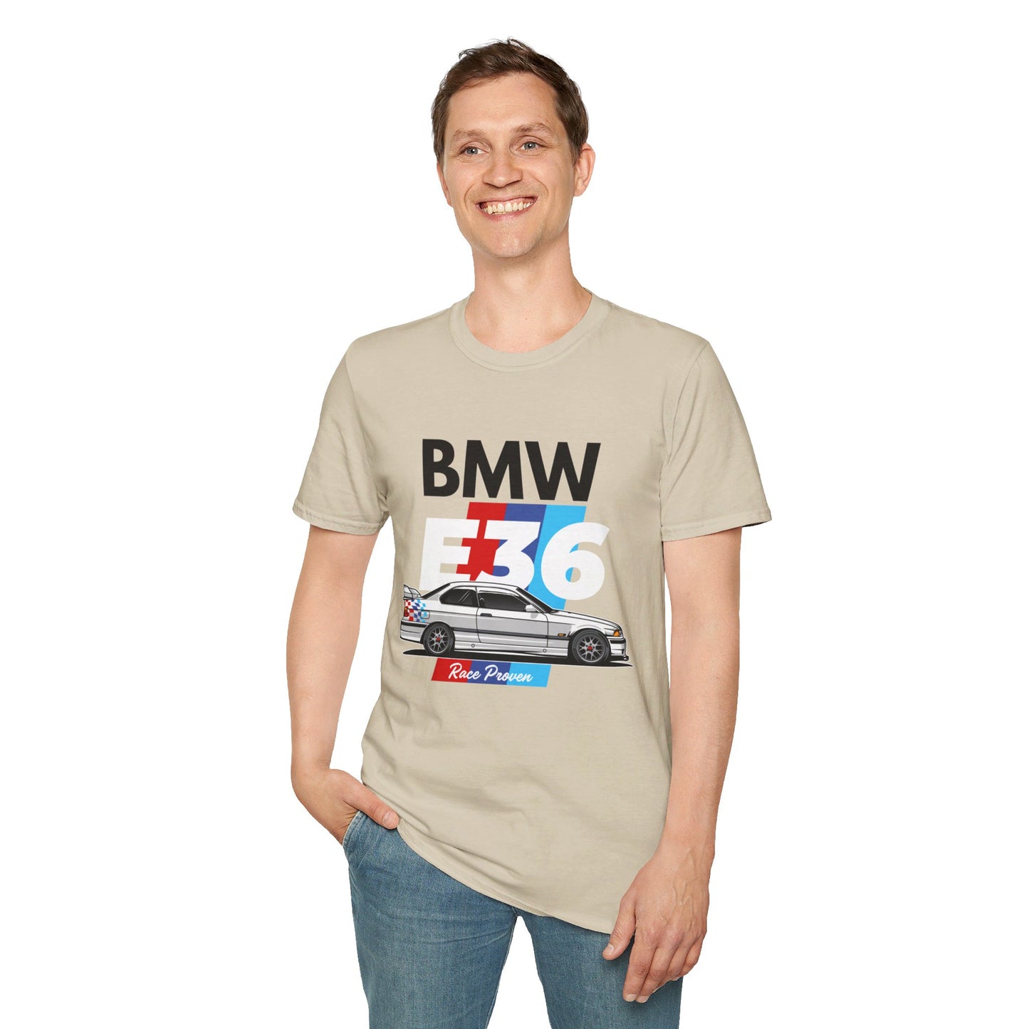 Race-Proven BMW E36 T-Shirt – Embrace the Ultimate Driving Machine