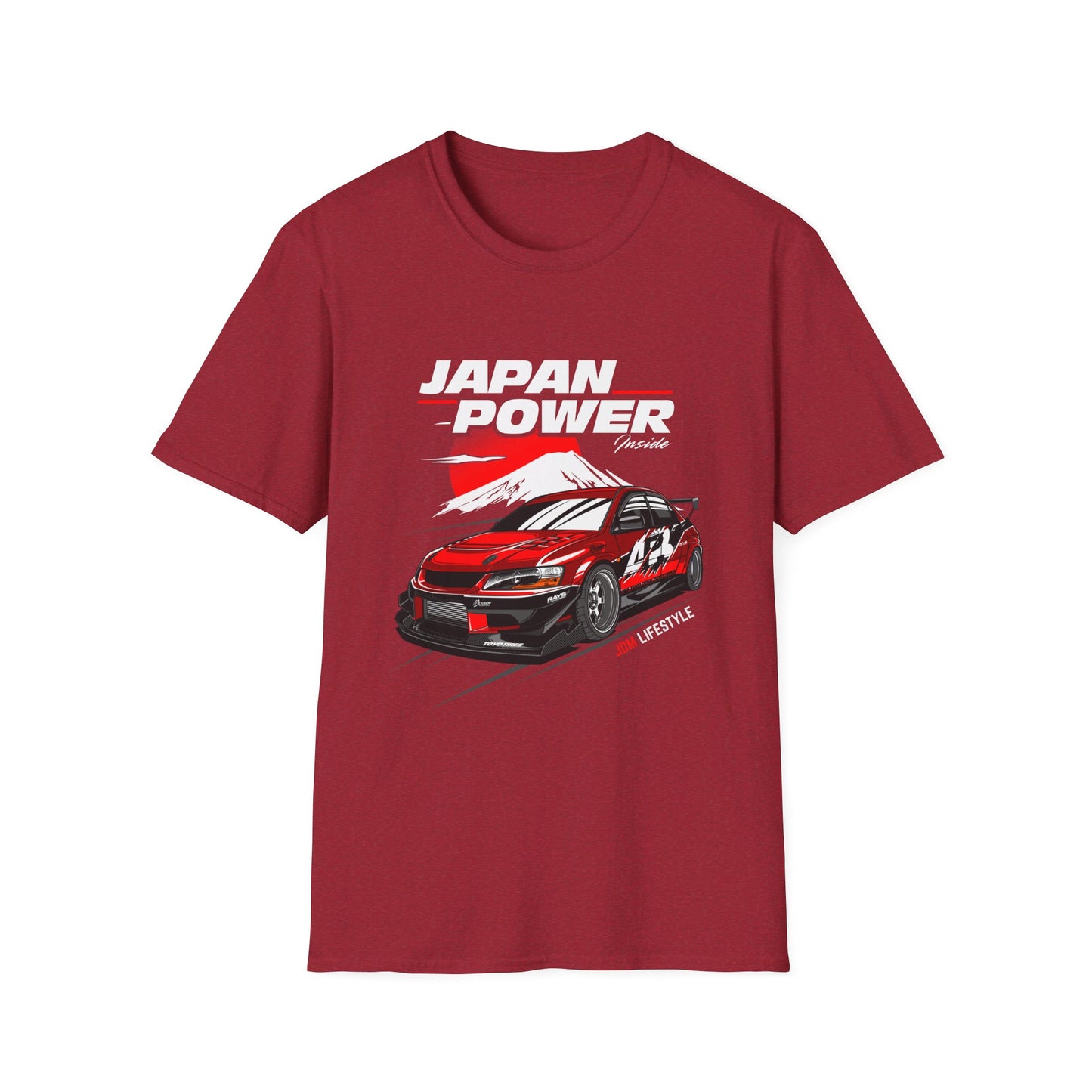 JDM Lifestyle Japan Power Evo 9 T-Shirt – Feel the Power of the Evolution