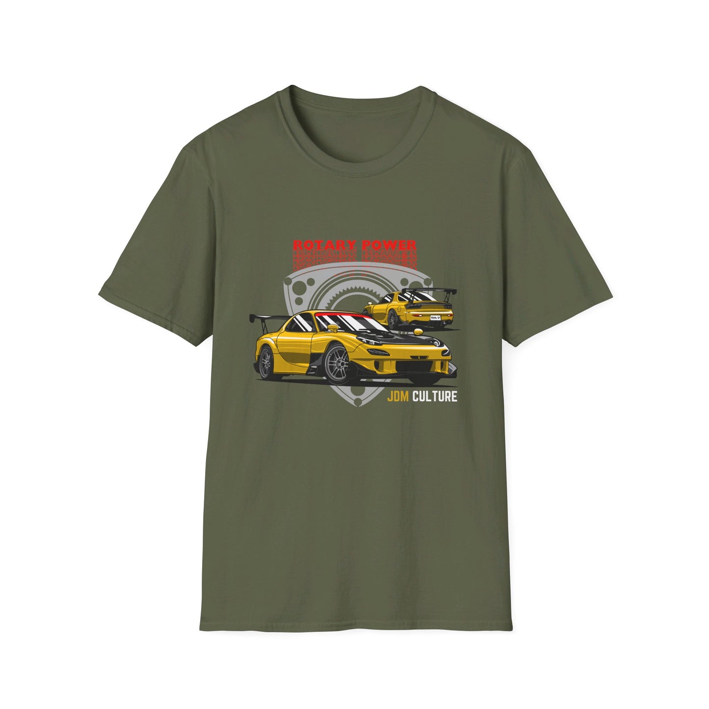 JDM Culture Rotary Power RX-7 T-Shirt – Embrace the Spirit of the Rotary Engine