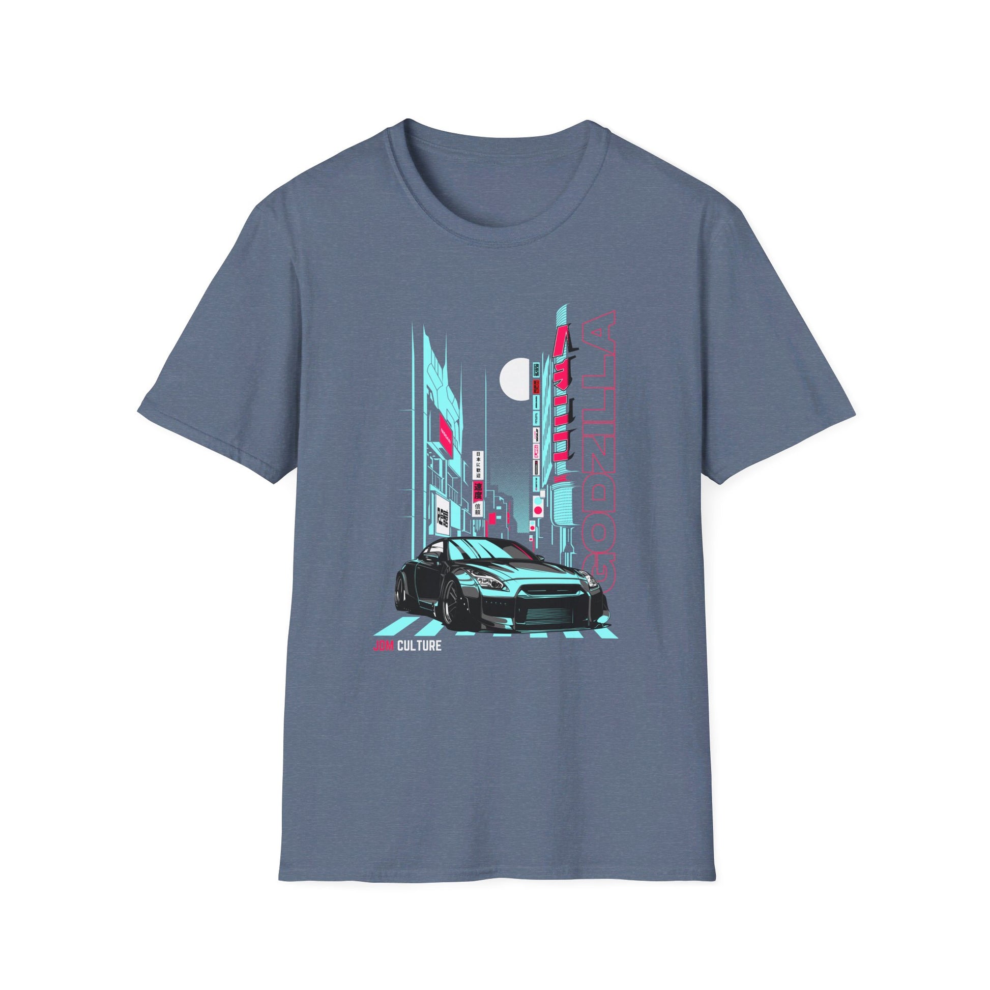 JDM Culture R35 Godzilla City T-Shirt – Unleash the Beast on the Streets
