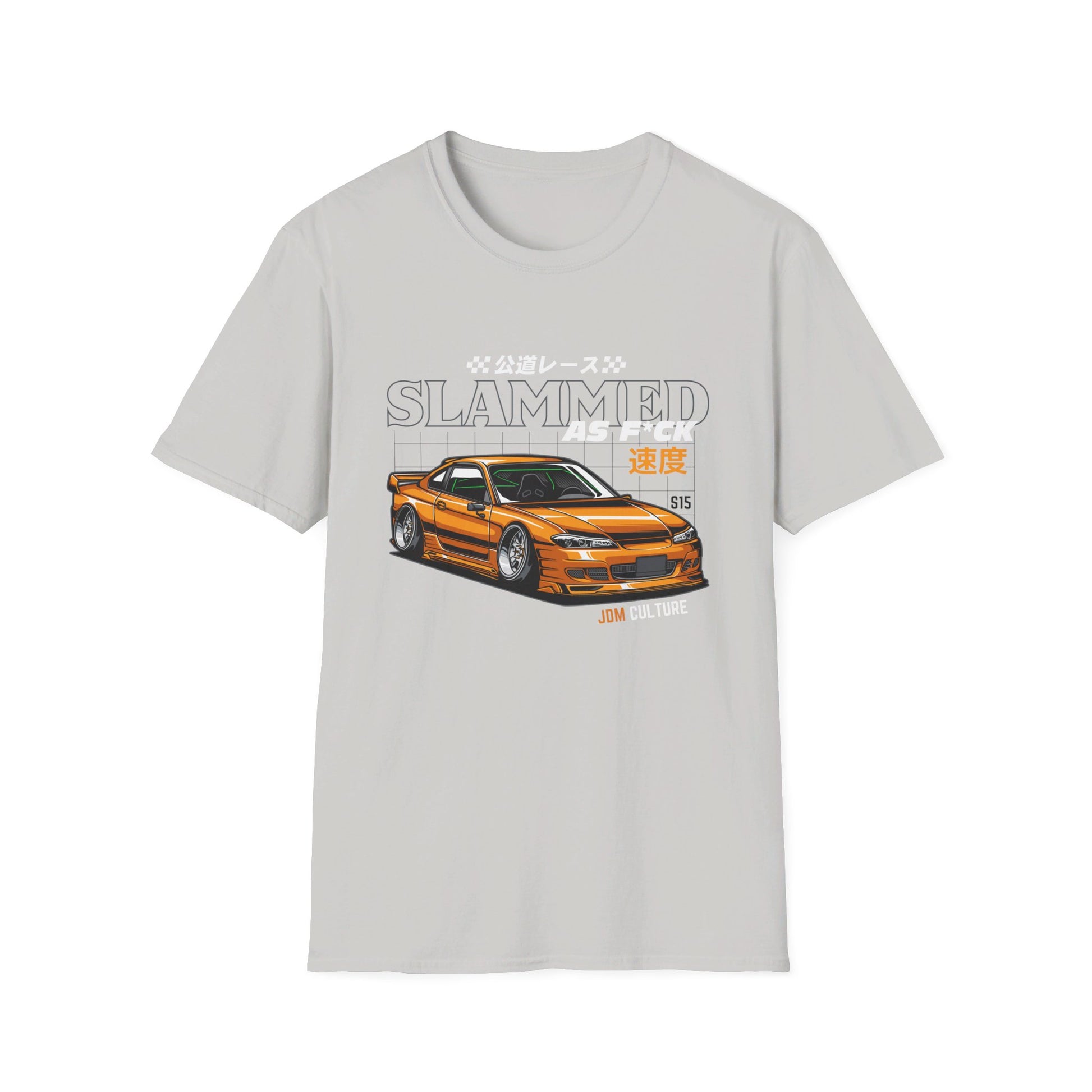 JDM Culture Slammed S15 T-Shirt – Low and Loud, the Ultimate Stance