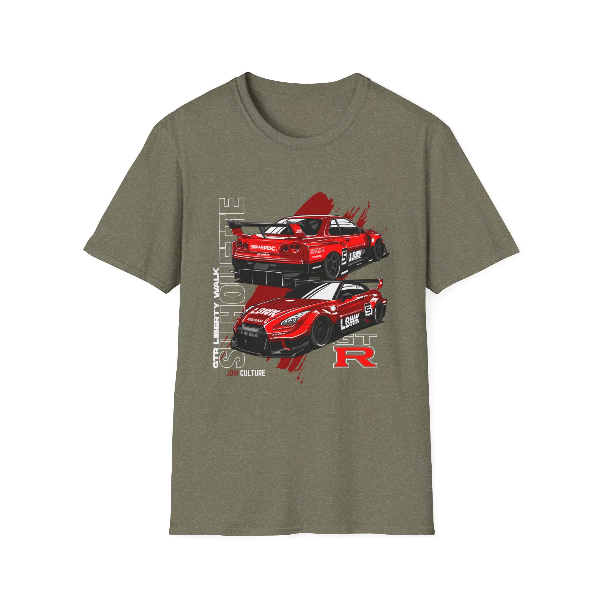 JDM Culture Liberty Walk R35 GTR T-Shirt– Widebody Brilliance