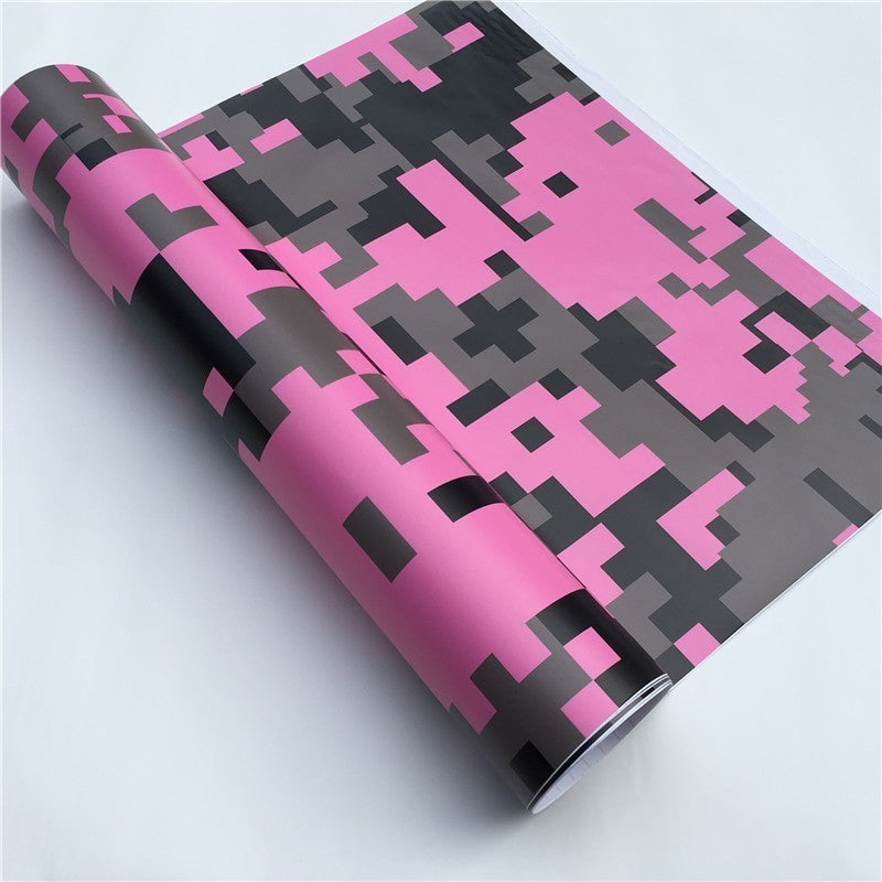 Digital Camo Vinyl Wrap – Color Changing Film