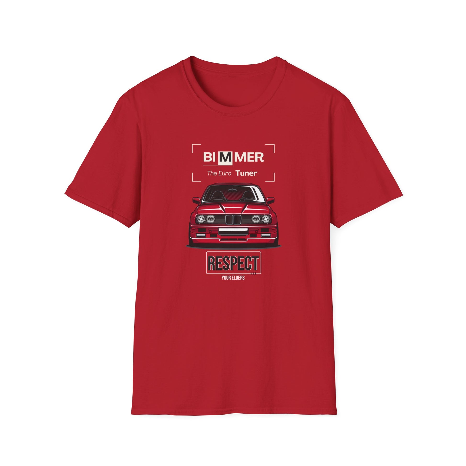 Bimmer E30 Euro Tuner T-Shirt with European Style