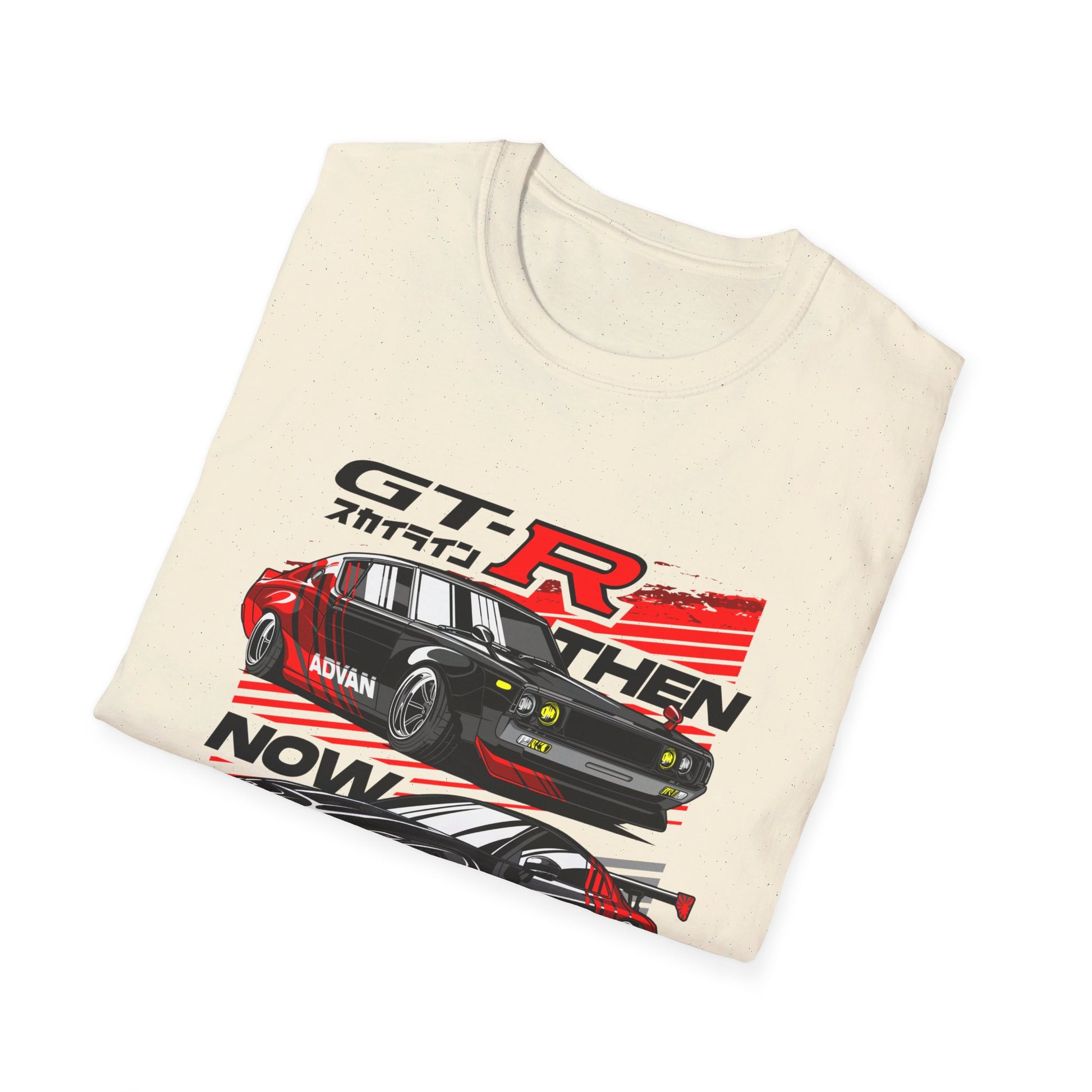 JDM Culture GTR Then and Now T-Shirt – A Tribute to Generations of Performance