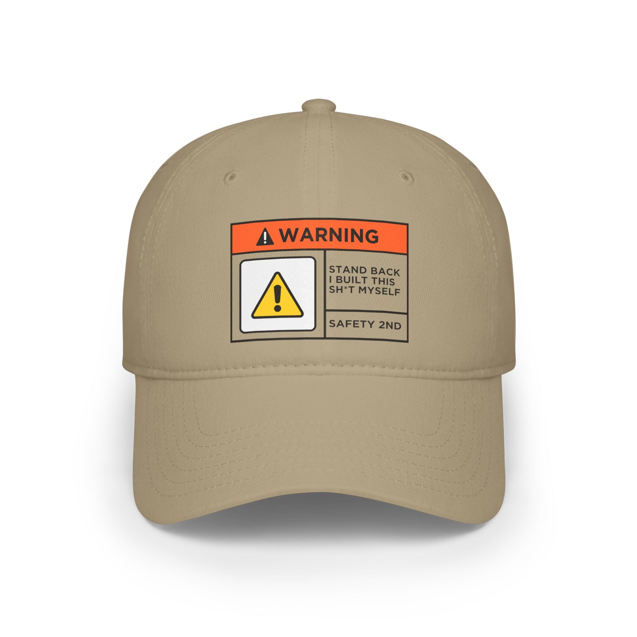 Warning I Built This Myself Baseball Cap