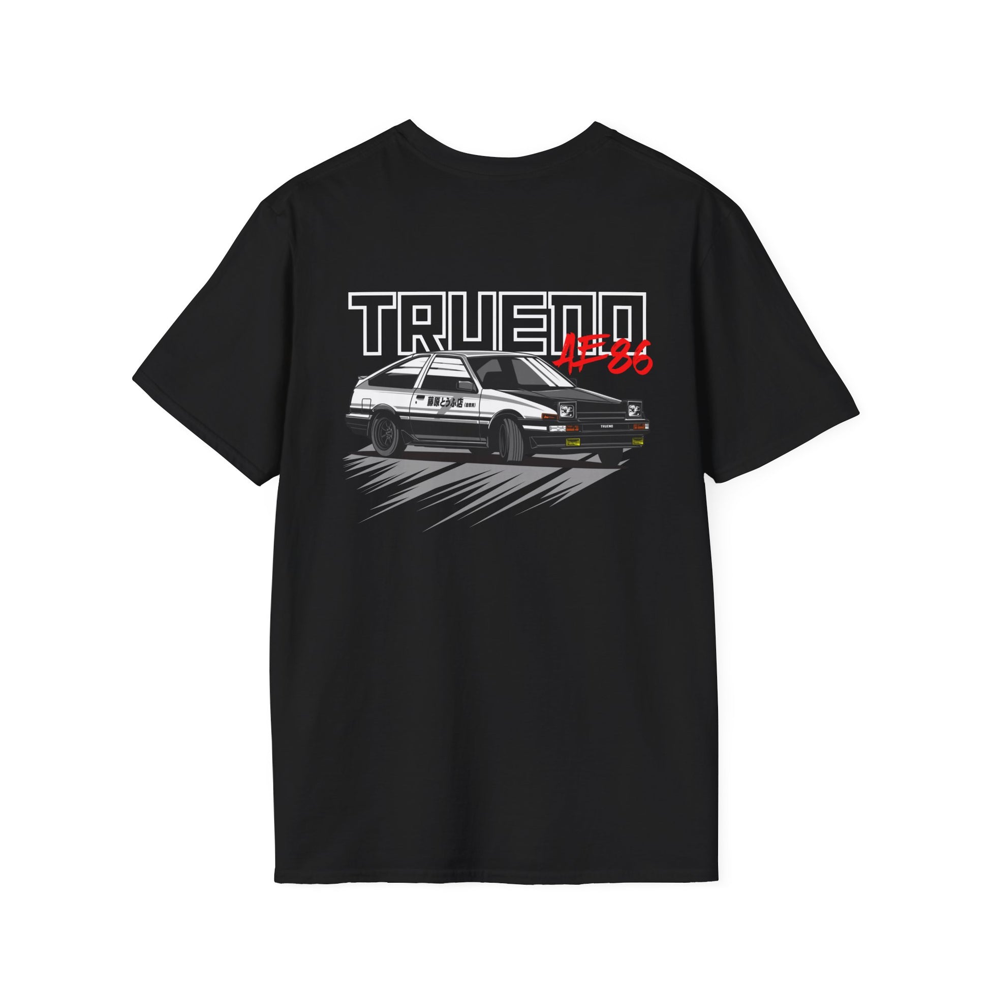 Fujiwara Tofu Shop AE86 Trueno T-Shirt | Initial D Inspired JDM Tee | Drift Legend Graphic T-Shirt
