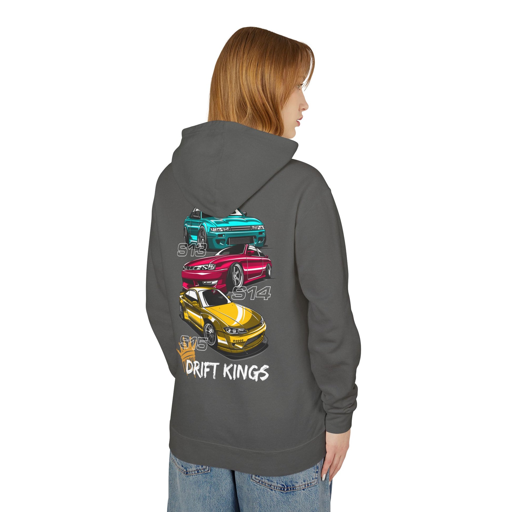 Drift Kings S-Chassis | Unisex Lightweight Hooded Sweatshirt
