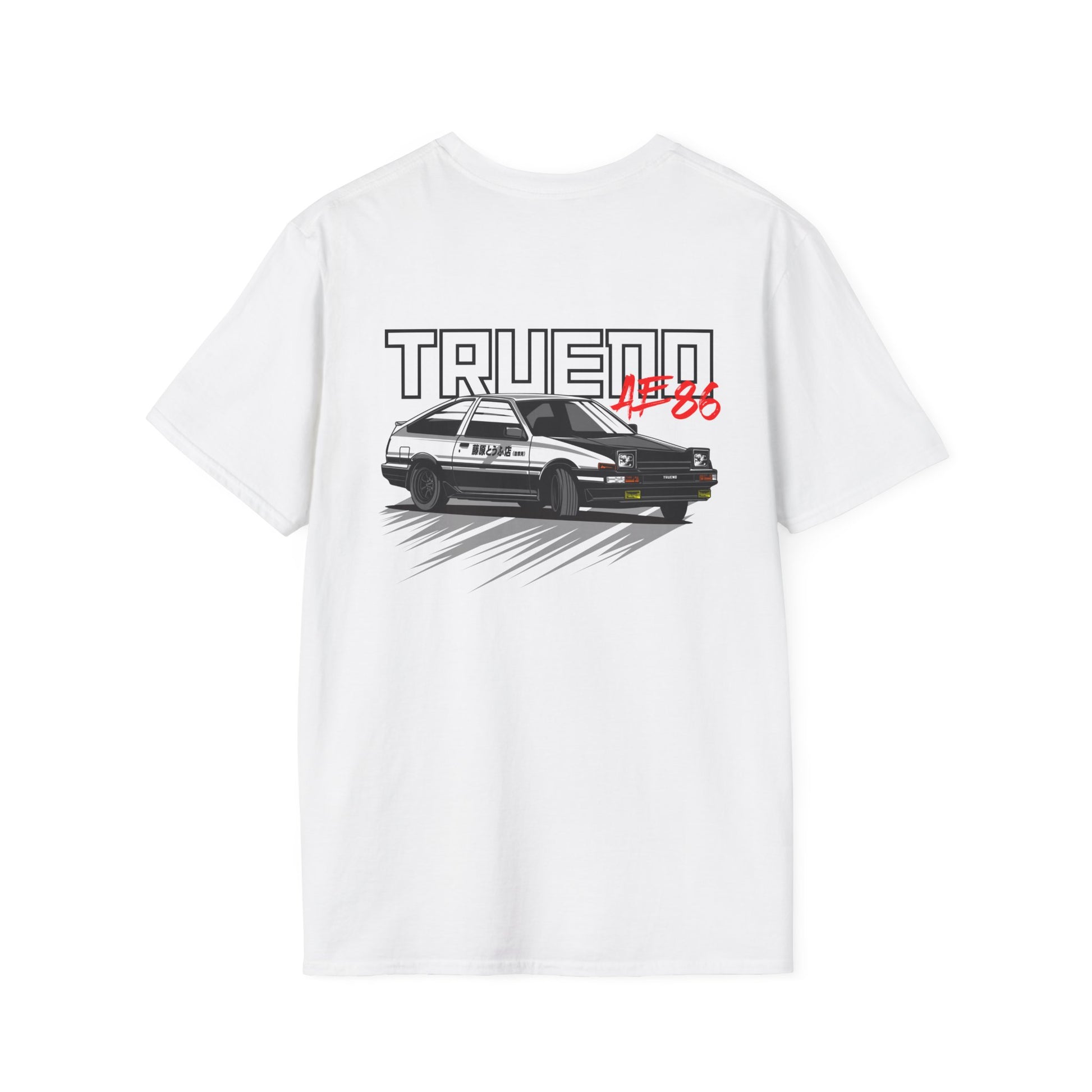 Fujiwara Tofu Shop AE86 Trueno T-Shirt | Initial D Inspired JDM Tee | Drift Legend Graphic T-Shirt