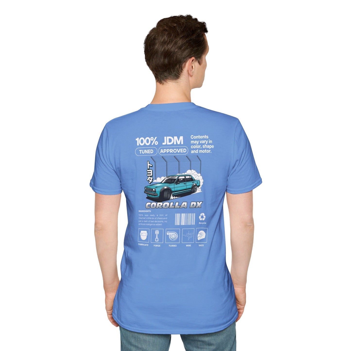 JDM Approved Corolla DX Package T-Shirt – Embrace the Classic JDM Charm