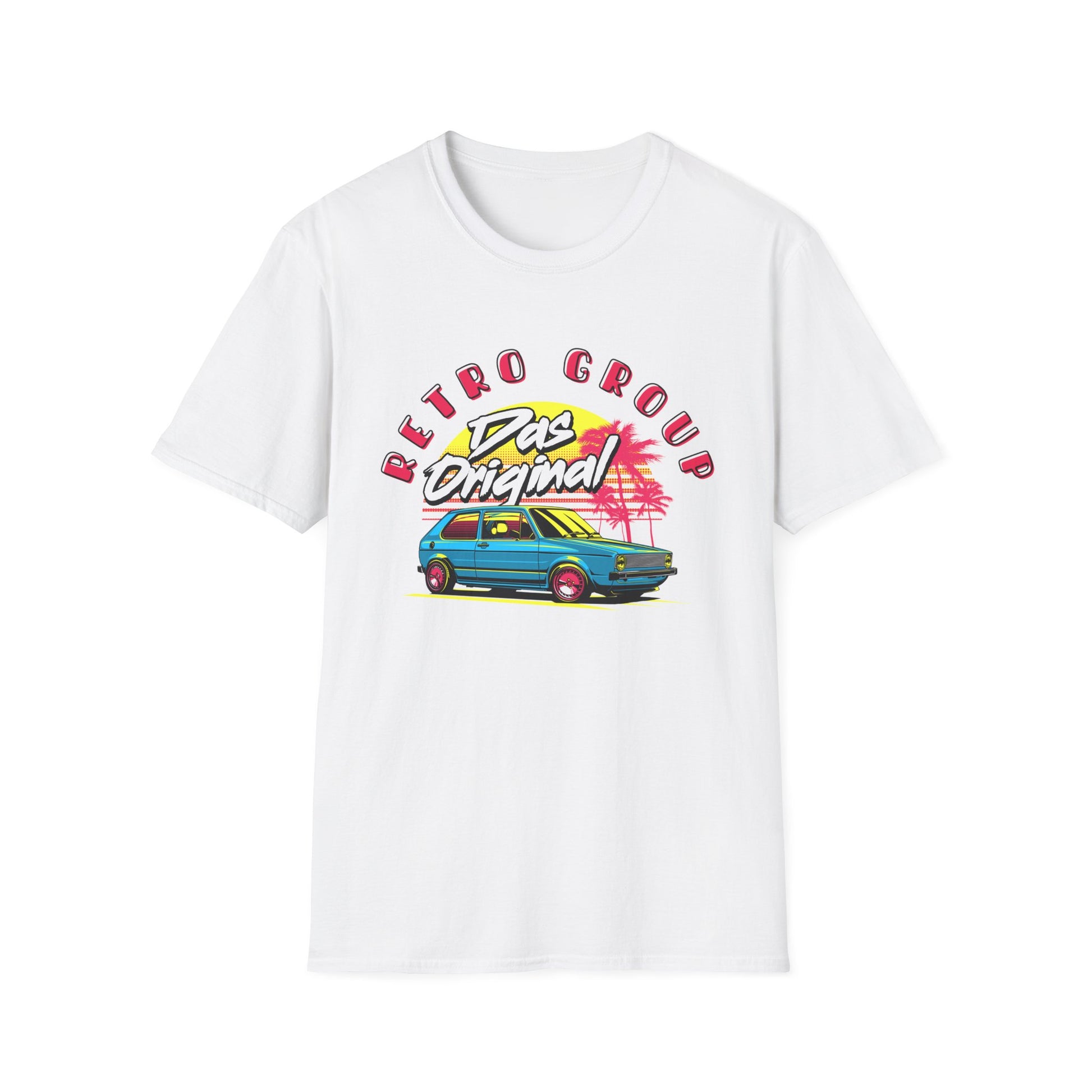 Retro Group MK1 Hatch T-Shirt • Das Original Euro Car Tee • Vintage Motorsport Graphic