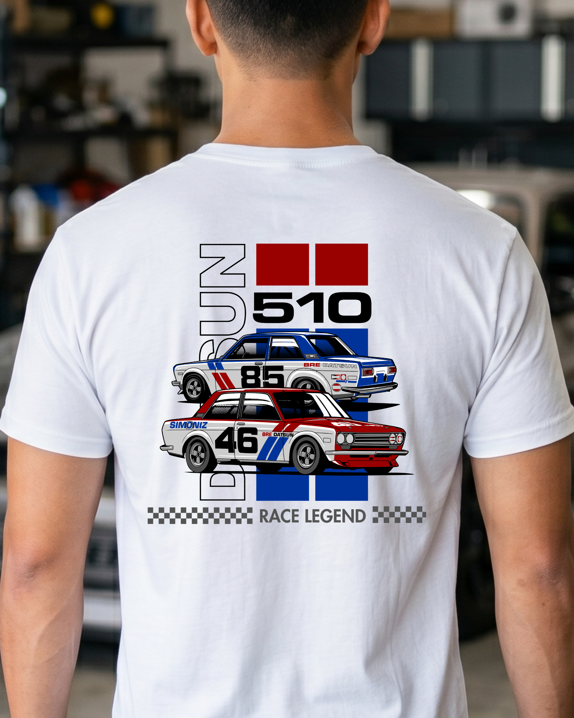 Retro Datsun 510 T-Shirt Tuning Techniques