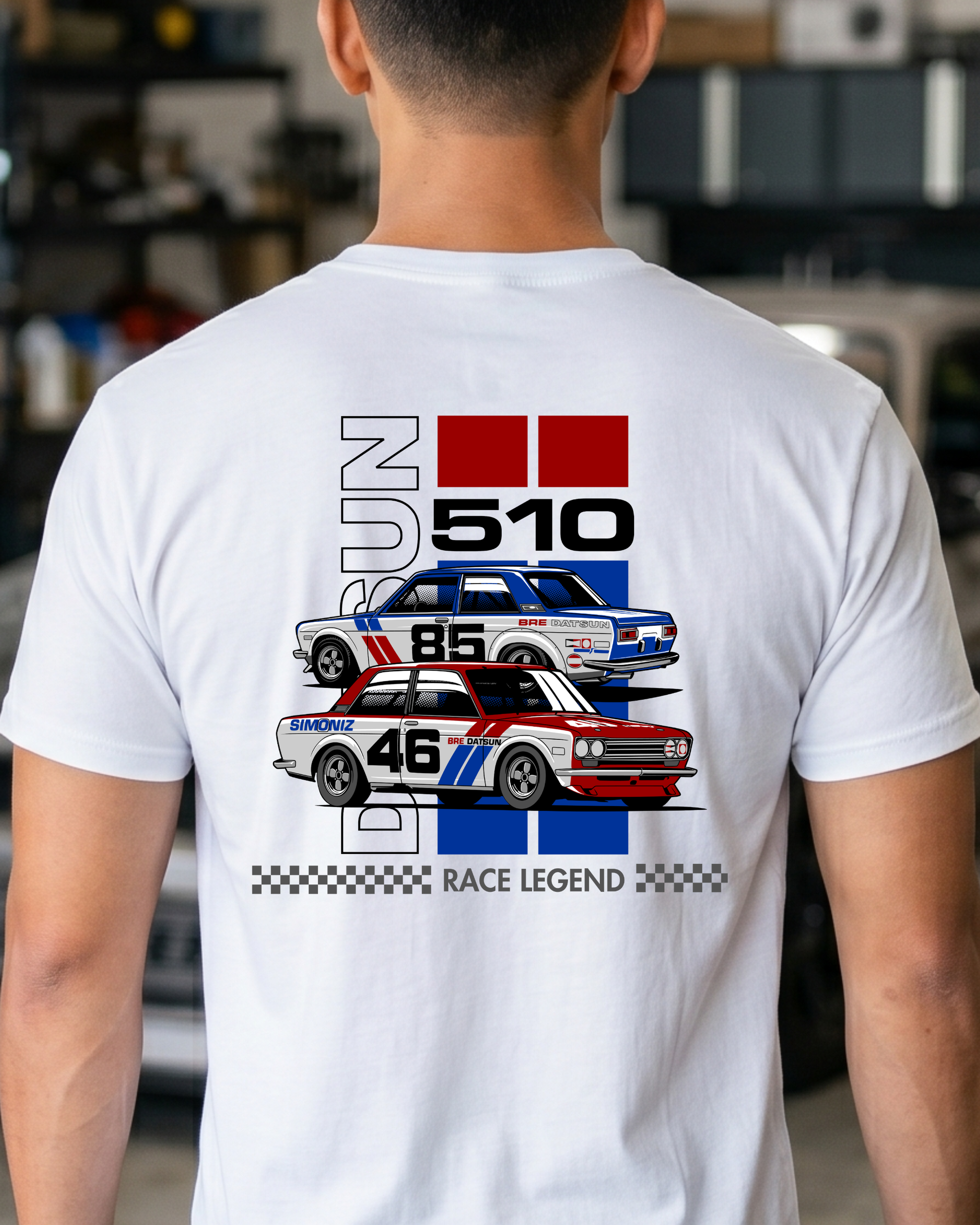 Retro Datsun 510 T-Shirt Tuning Techniques
