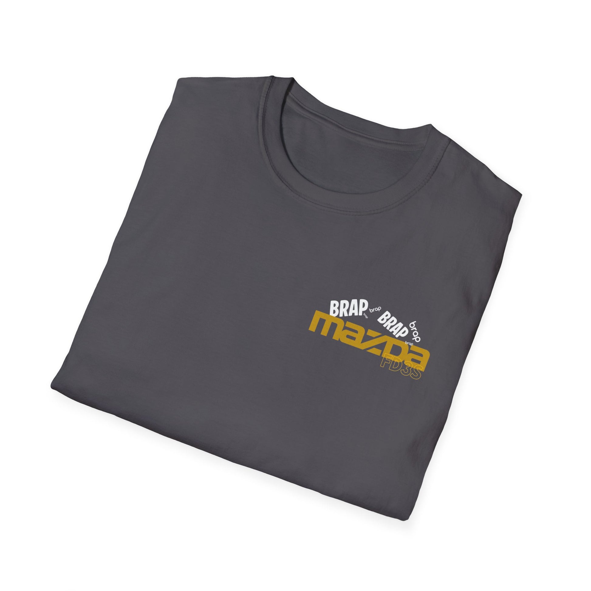 Brap Brap Mazda RX-7 FD3S T-Shirt | JDM Rotary Engine Car Tee | Drift Streetwear