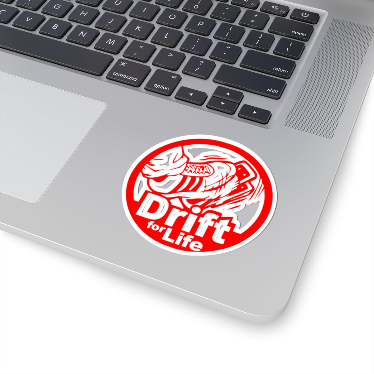 Red Drift For Life Kiss-Cut Sticker | JDM Drift Car Decal | Tuner Lifestyle Laptop & Car Sticker