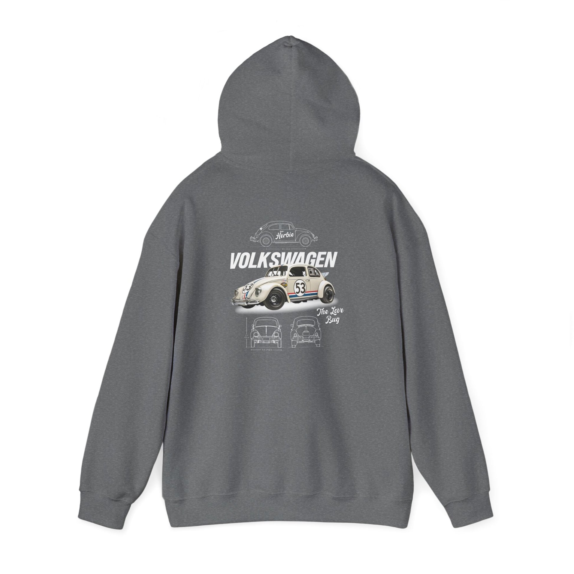 Herbie 1963 Volkswagen Beetle Hoodie
