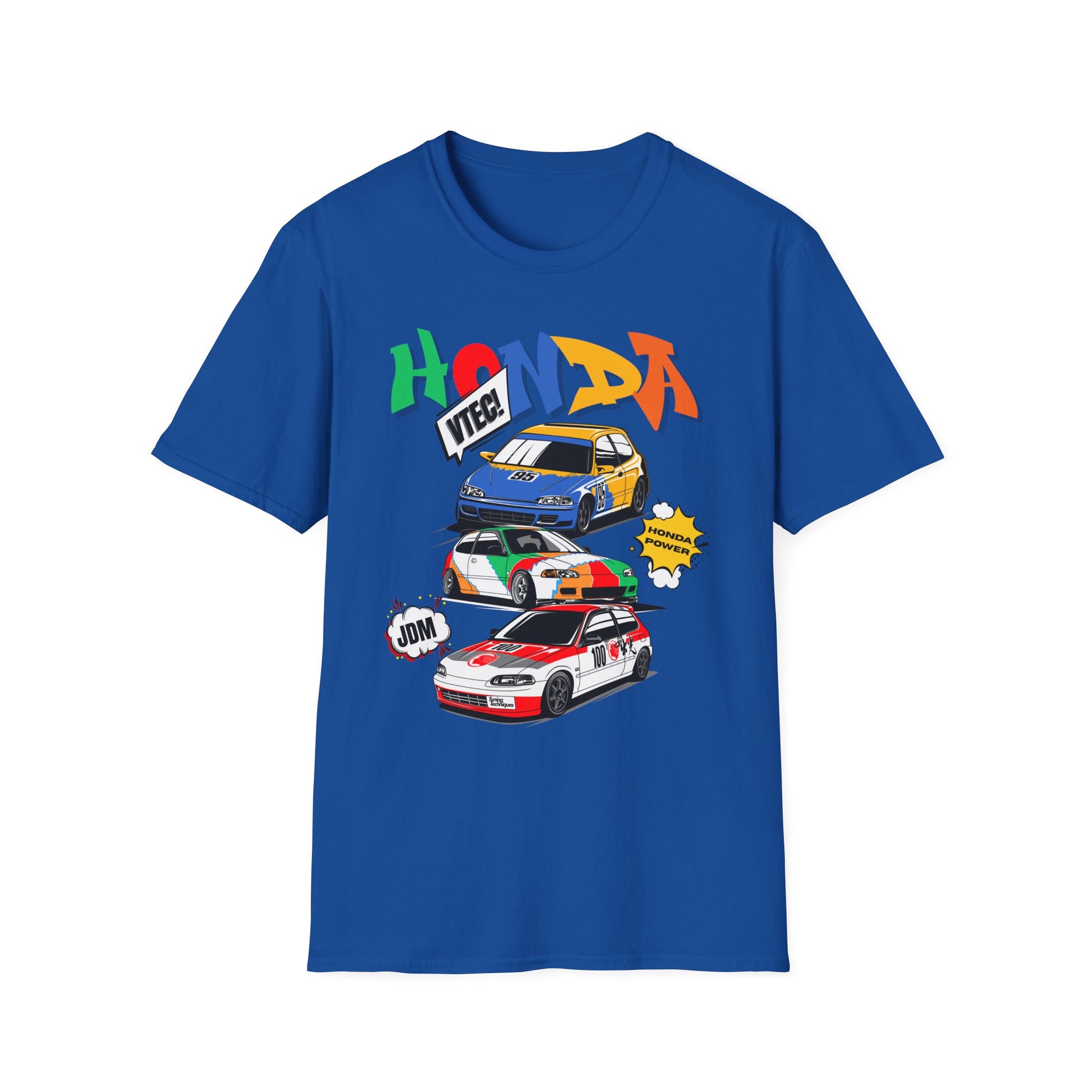 Honda EG Civic VTEC T-Shirt JDM Hatchback Legend • Classic 90s Civic Gift