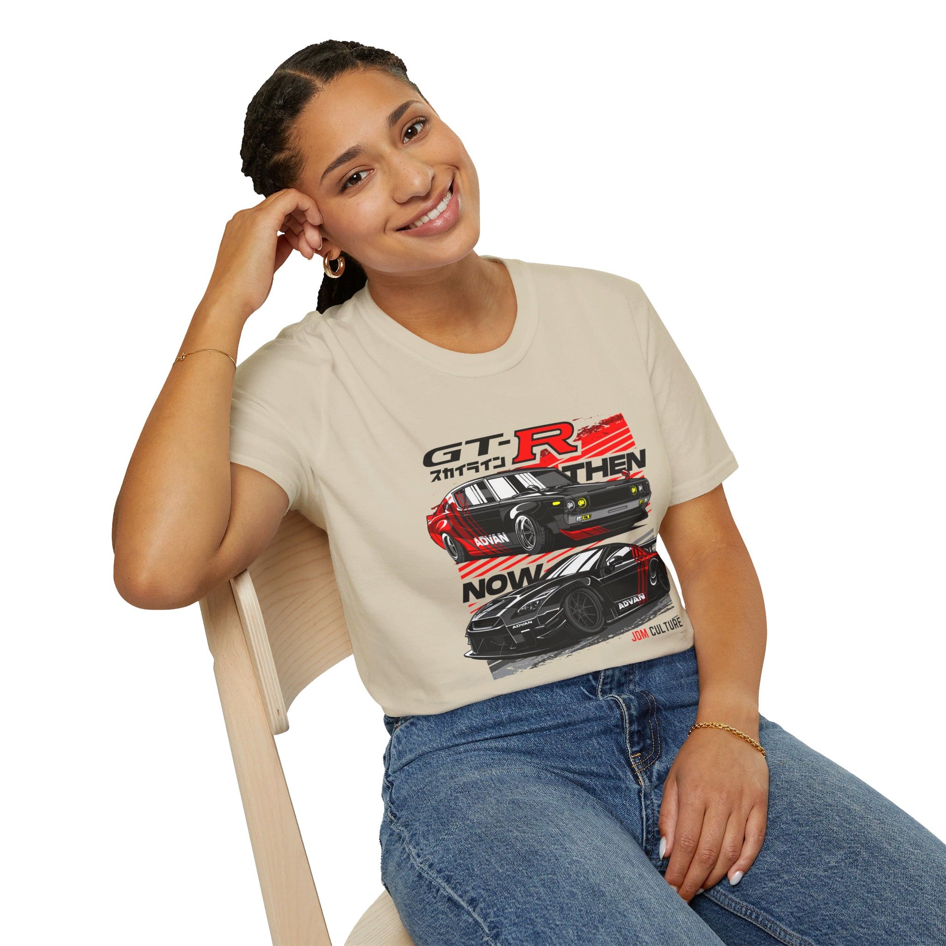 JDM Culture GTR Then and Now T-Shirt – A Tribute to Generations of Performance