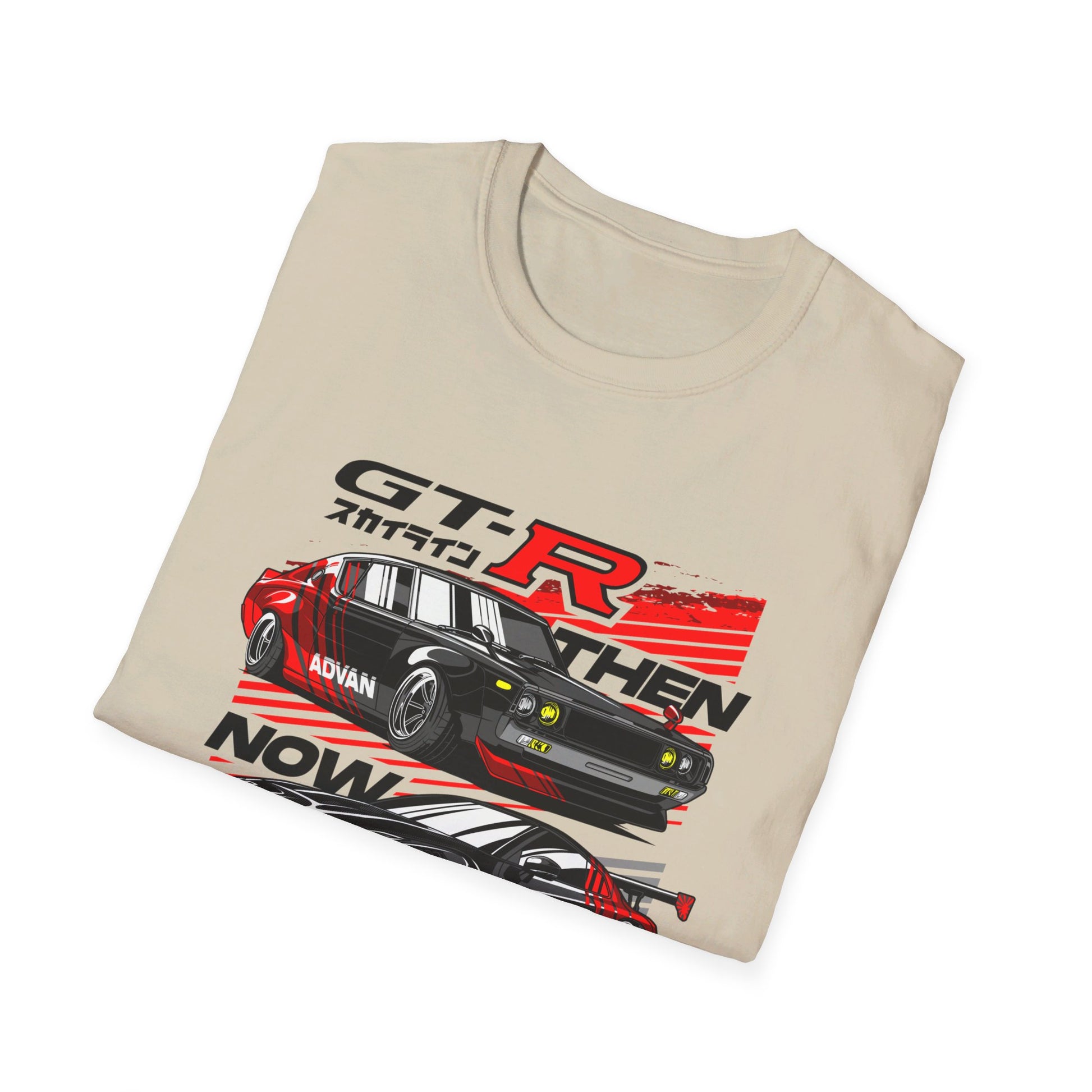 JDM Culture GTR Then and Now T-Shirt – A Tribute to Generations of Performance