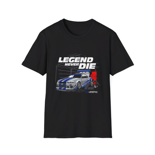 Legend Never Die GTR T-Shirt– Honor the Legacy of a True Icon