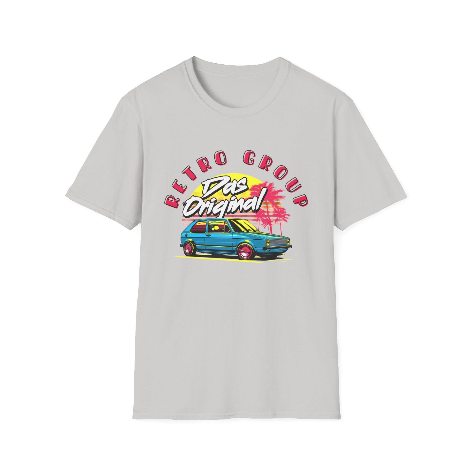 Retro Group MK1 Hatch T-Shirt • Das Original Euro Car Tee • Vintage Motorsport Graphic