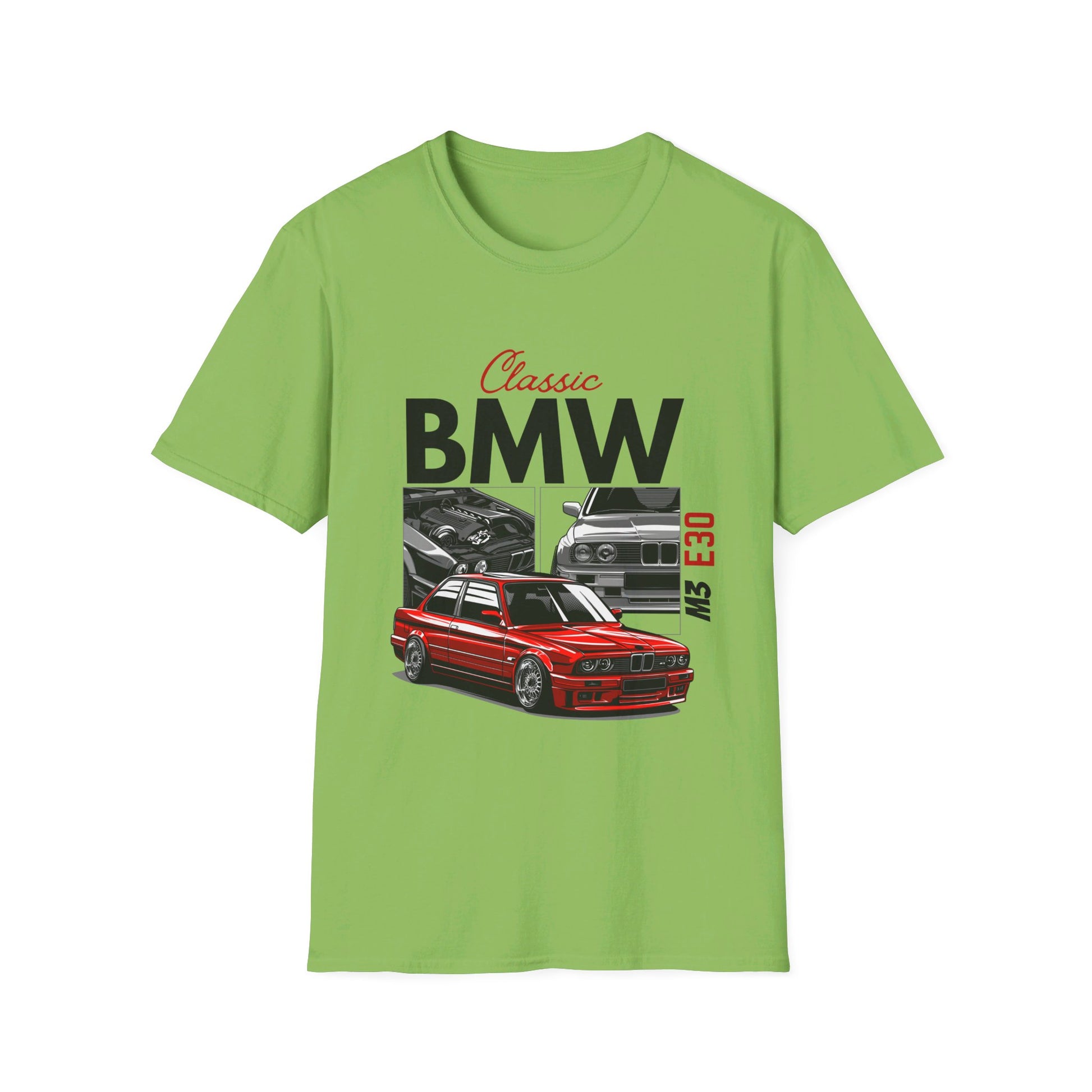 Classic BMW E30 T-Shirt– Timeless Performance, Iconic Design