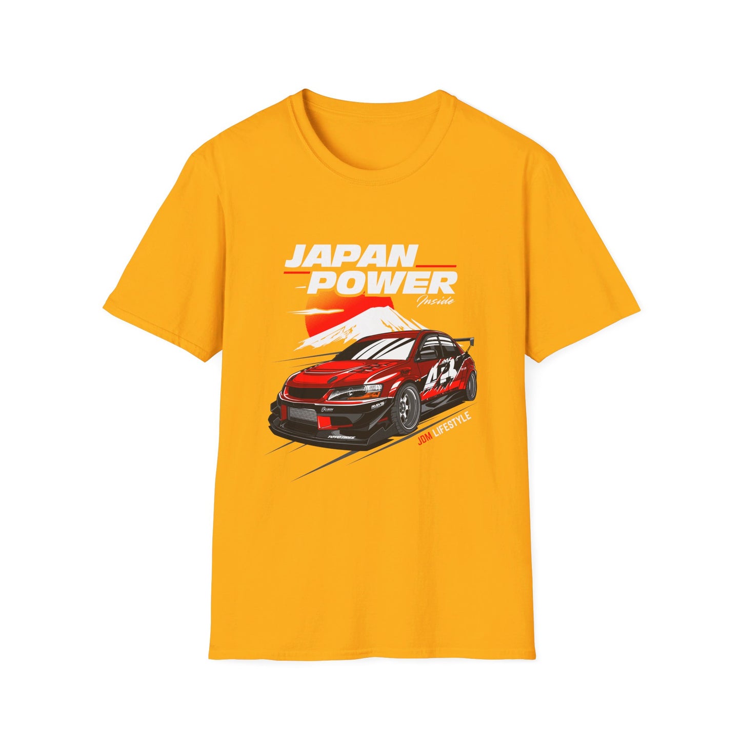 JDM Lifestyle Japan Power Evo 9 T-Shirt – Feel the Power of the Evolution