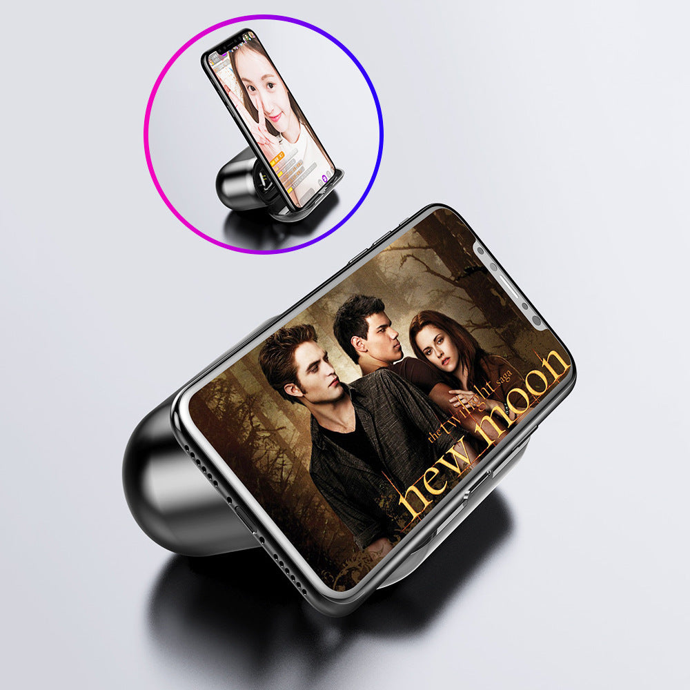 Bluetooth Earbud with LED Display & 2000mAh Charging Case – Mono Wireless with Voice Control