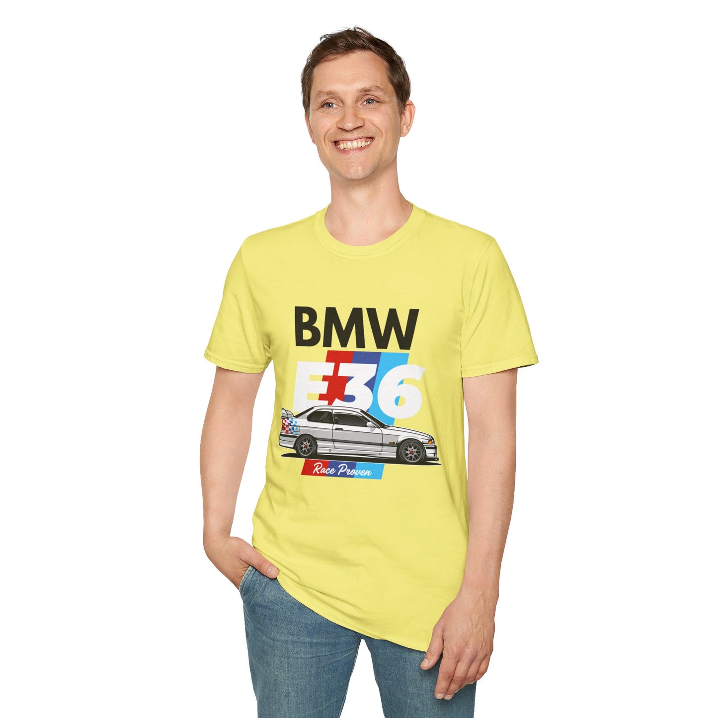 Race-Proven BMW E36 T-Shirt – Embrace the Ultimate Driving Machine