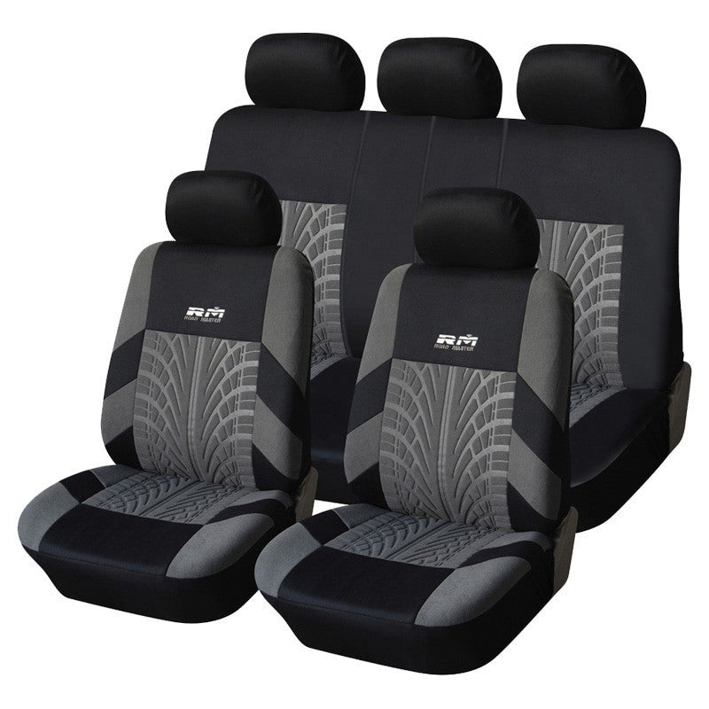 9-Piece Universal Car Seat Covers – All-Season Protection Set