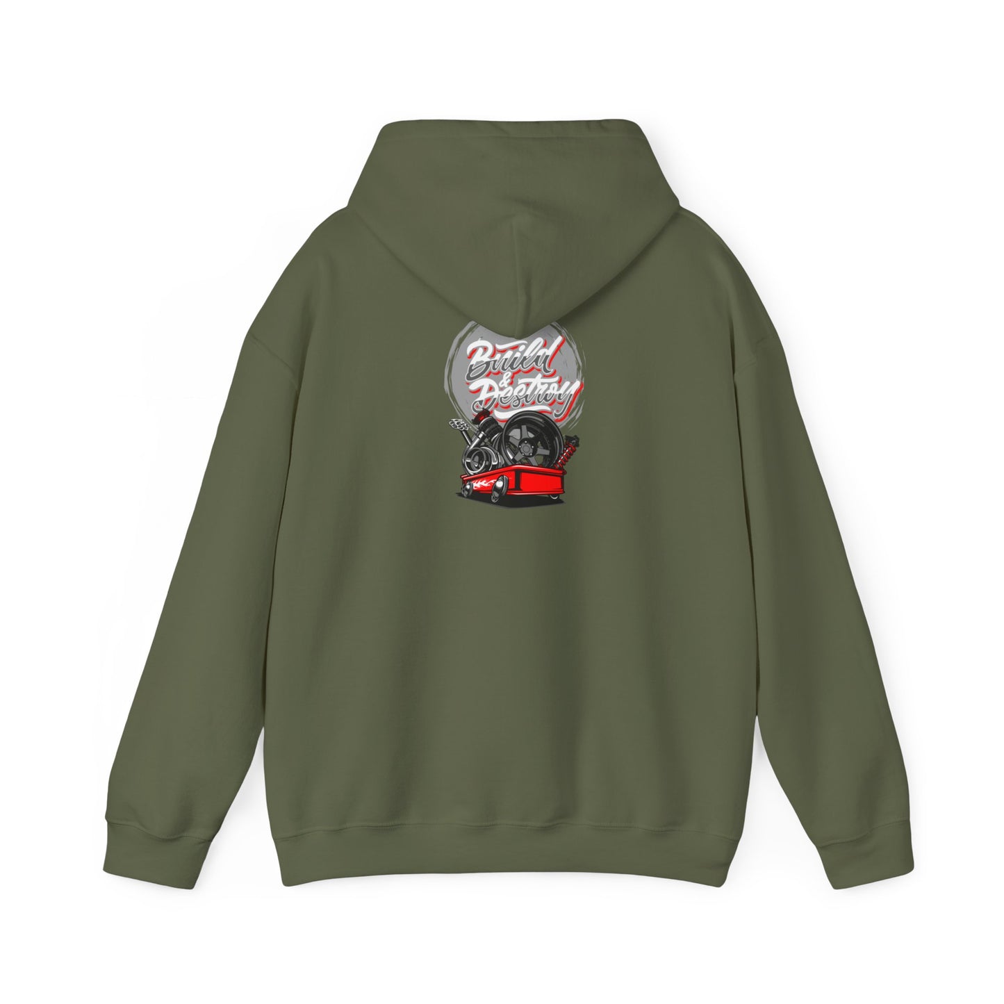 Tuning Techniques Build and Destroy Hooded Sweatshirt – For the Relentless Innovator