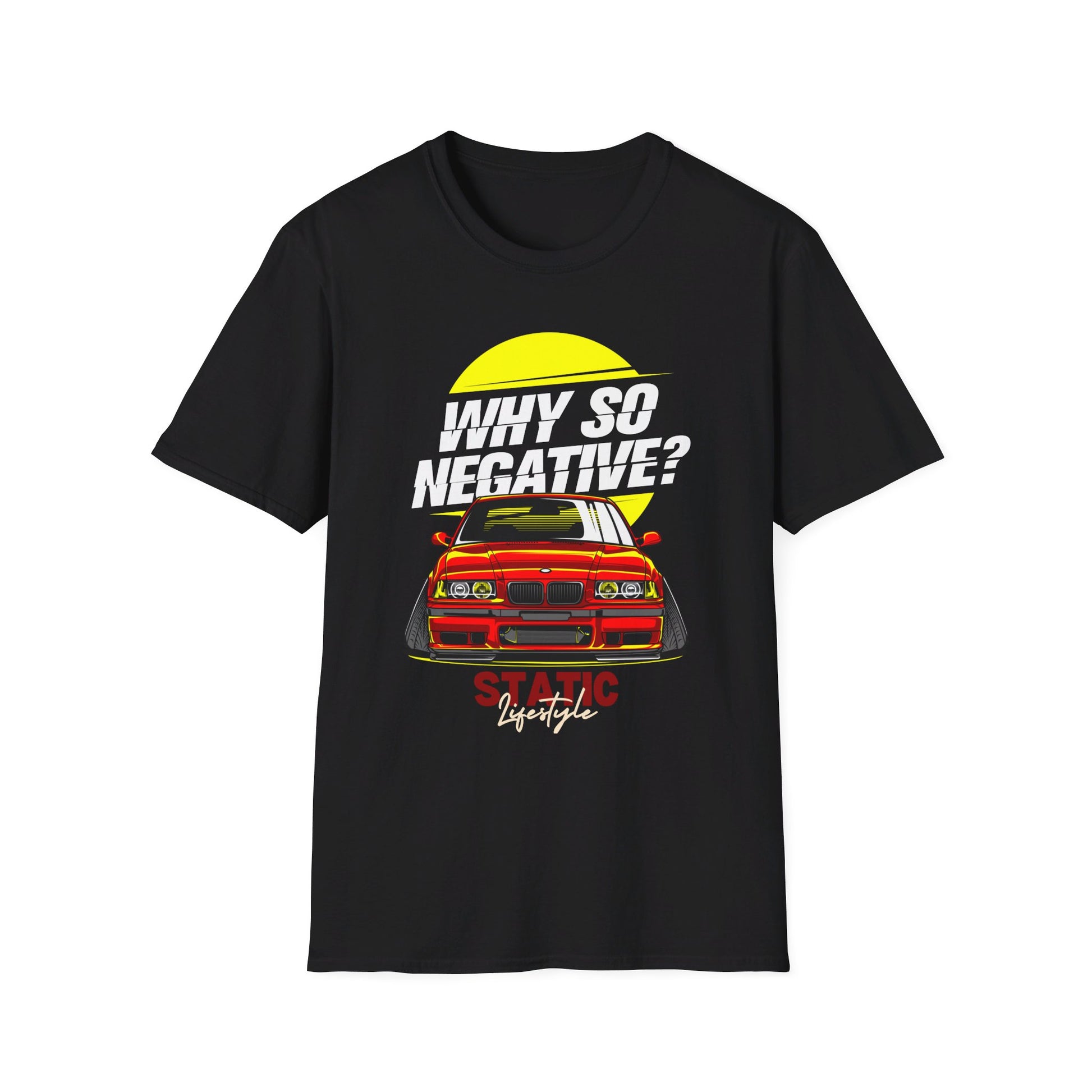Static Lifestyle BMW T-Shirt – Elevate Your Stance with BMW Style