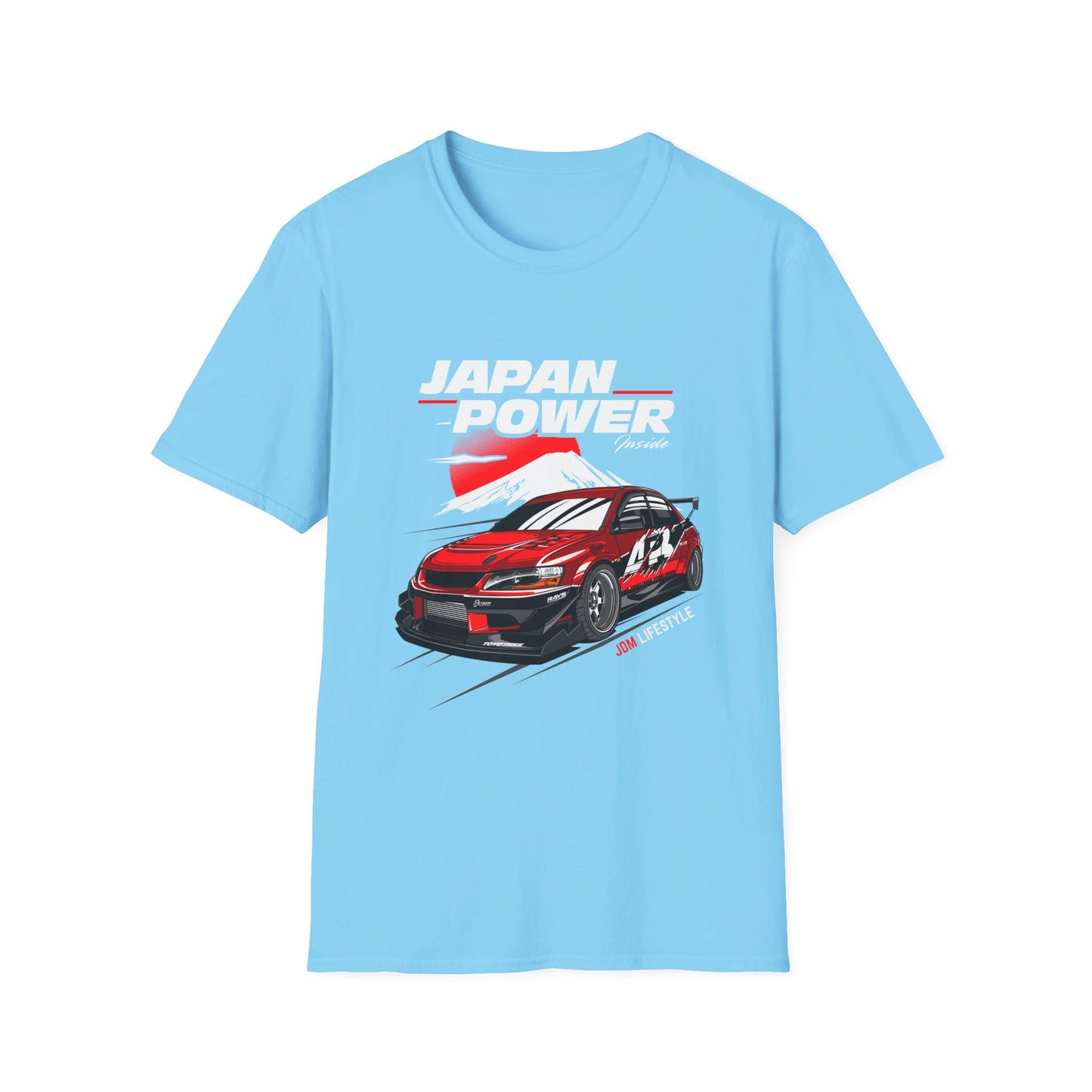 JDM Lifestyle Japan Power Evo 9 T-Shirt – Feel the Power of the Evolution