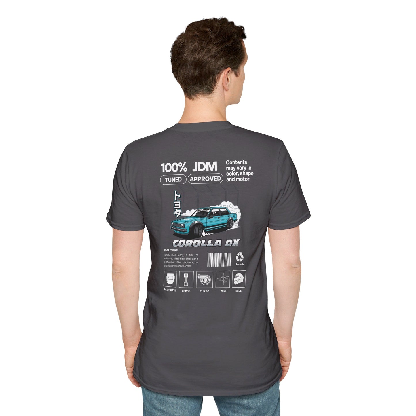 JDM Approved Corolla DX Package T-Shirt – Embrace the Classic JDM Charm