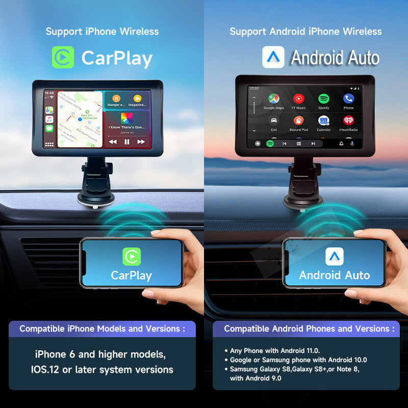 X70 Portable 7 IN Car Smart Display