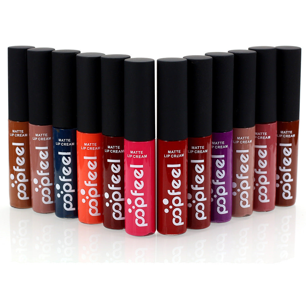 12-Color Lip Gloss Set – Vibrant Long-Lasting Shades for Every Look