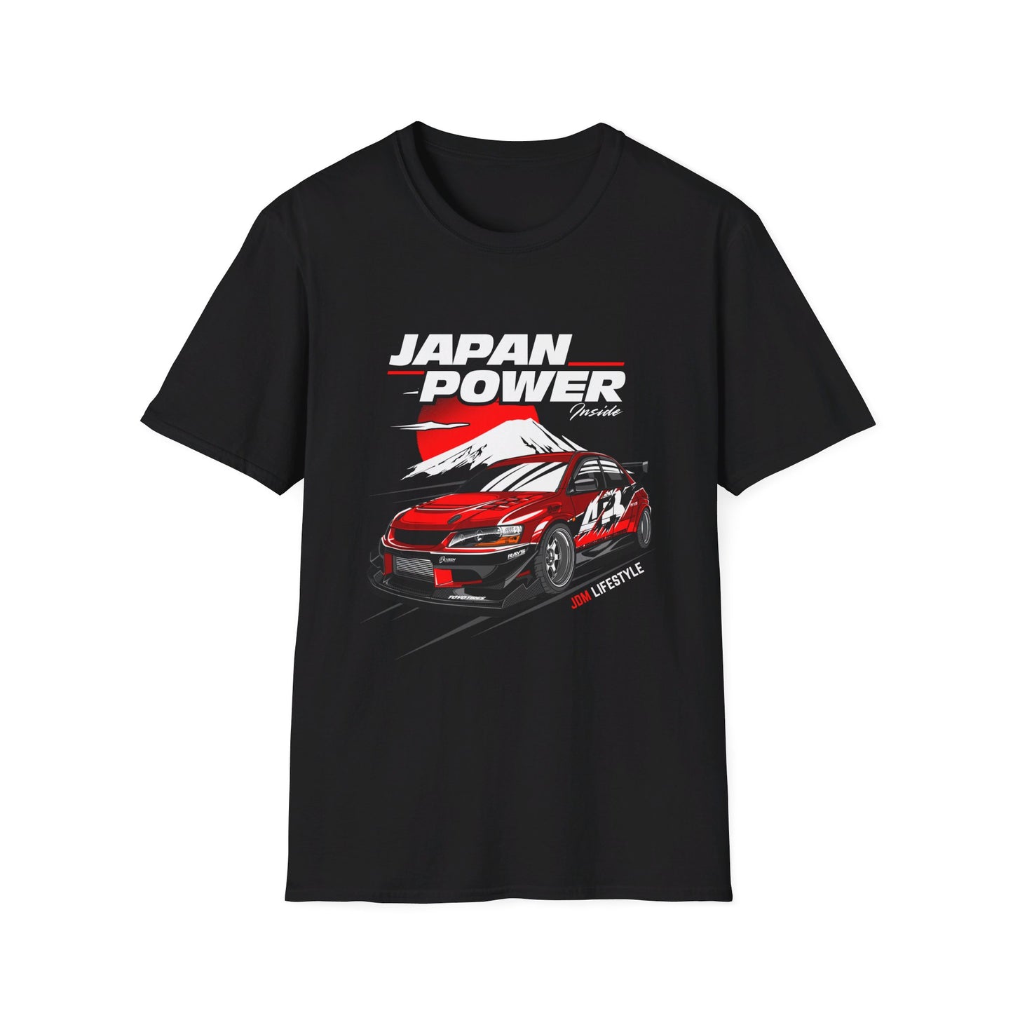 JDM Lifestyle Japan Power Evo 9 T-Shirt – Feel the Power of the Evolution