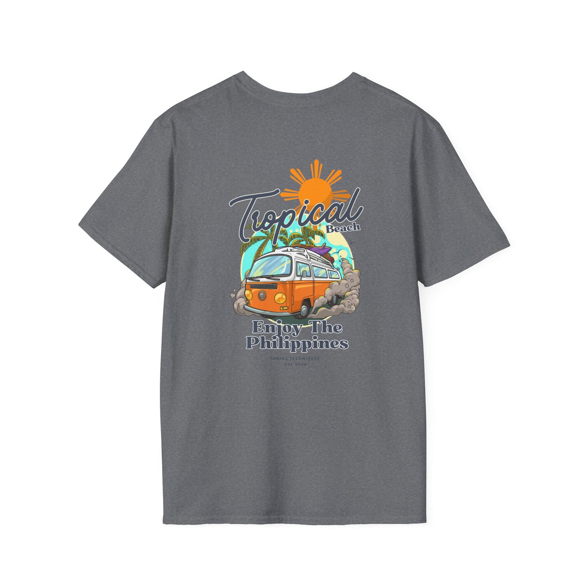 Tropical Beach Vibes Retro Edition T-Shirt