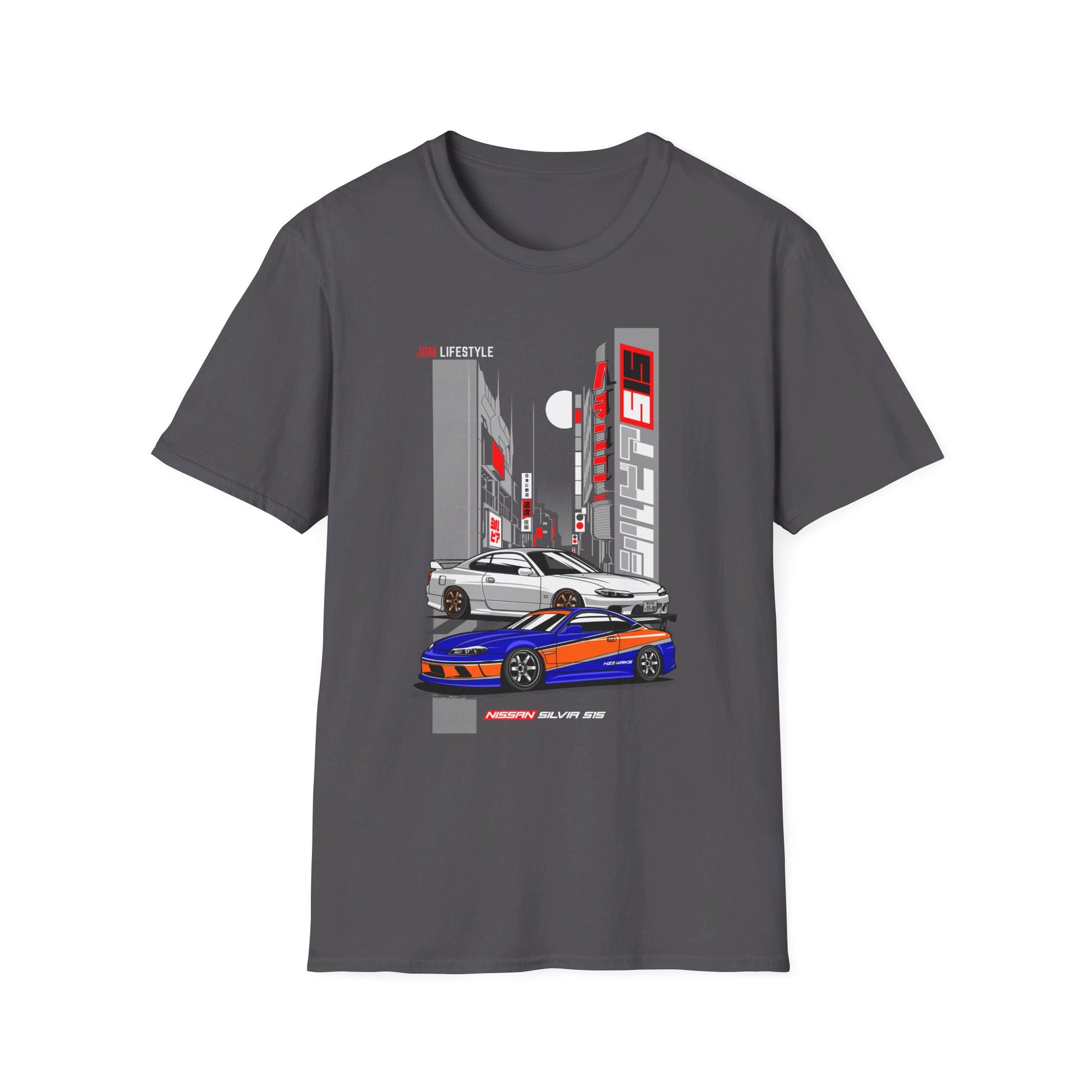 JDM Lifestyle Nissan Silvia City T-Shirt – Drift Through the Streets in Style