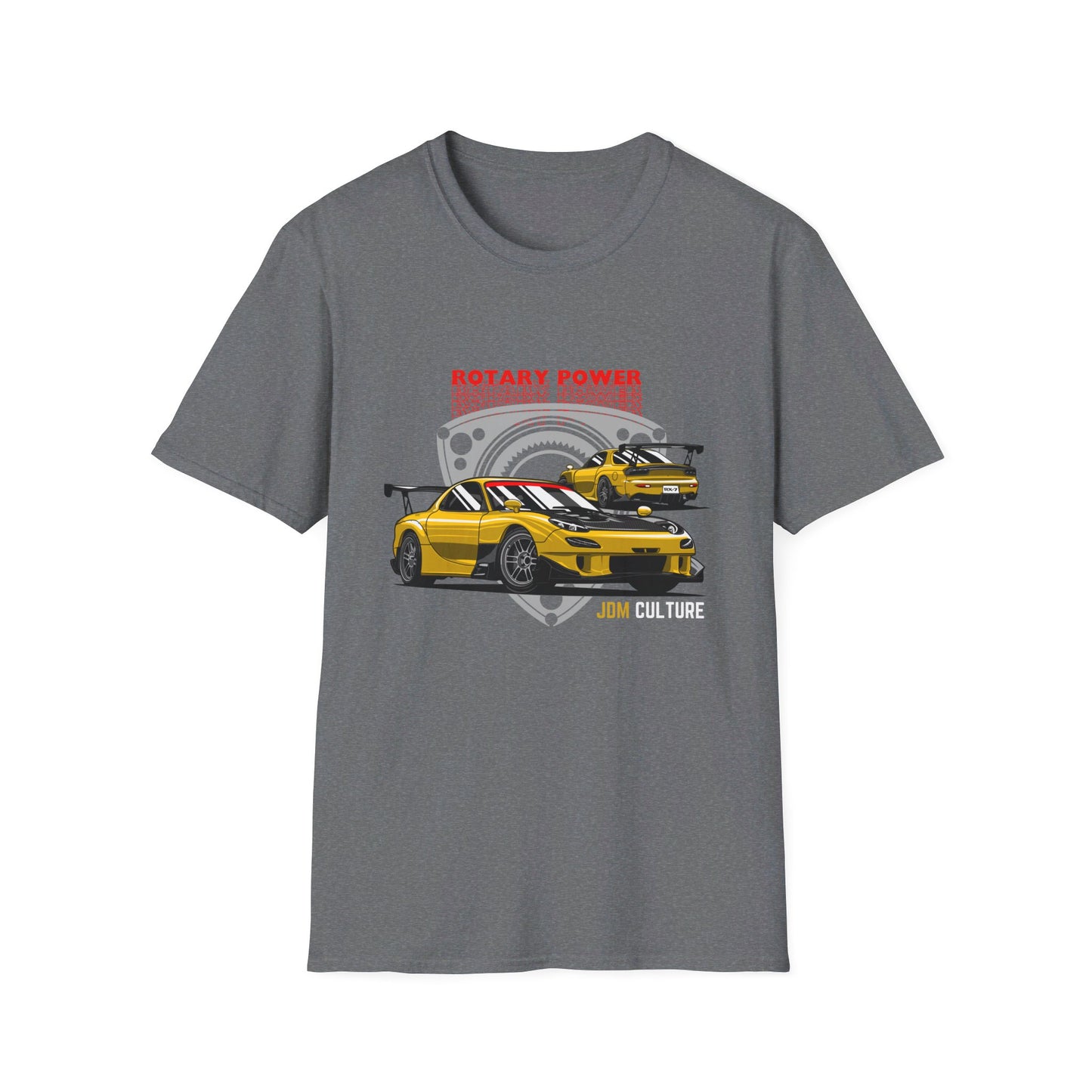 JDM Culture Rotary Power RX-7 T-Shirt – Embrace the Spirit of the Rotary Engine