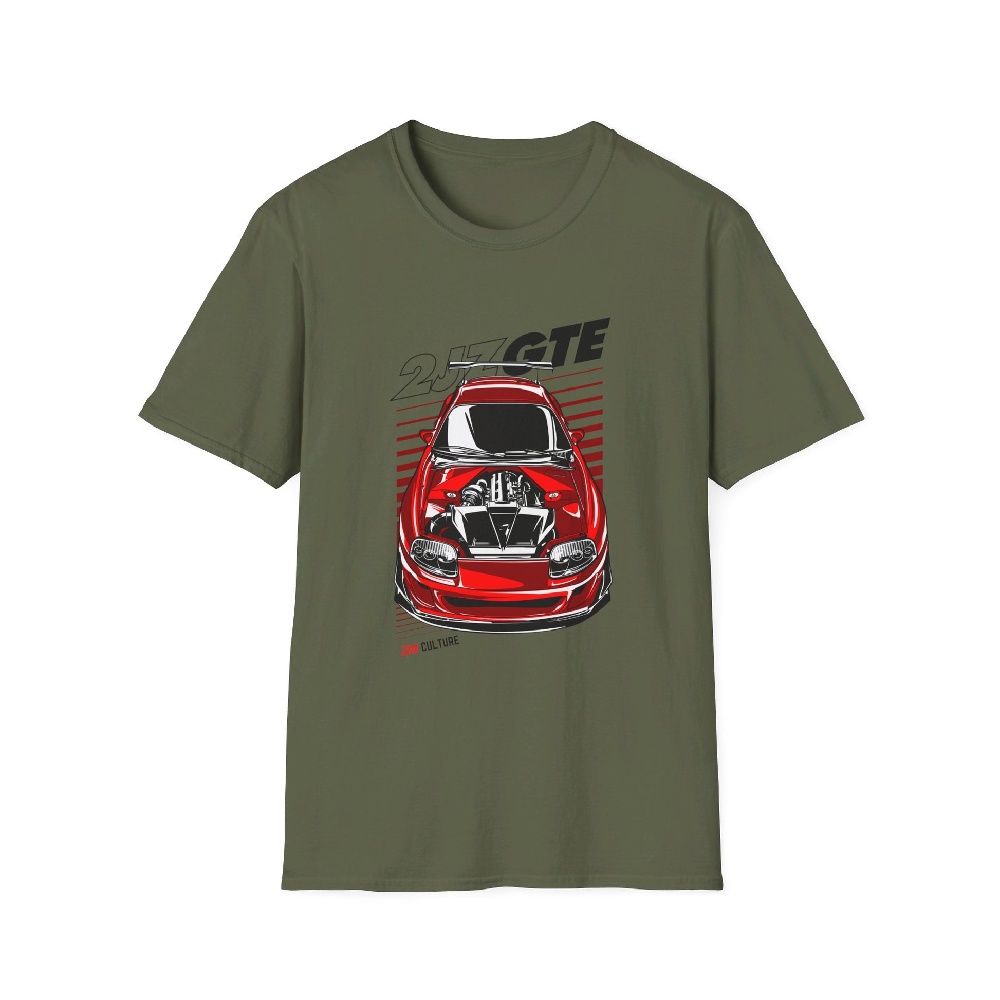 JDM Culture 2JZ GTE Supra T-Shirt– Unleash the Beast Within