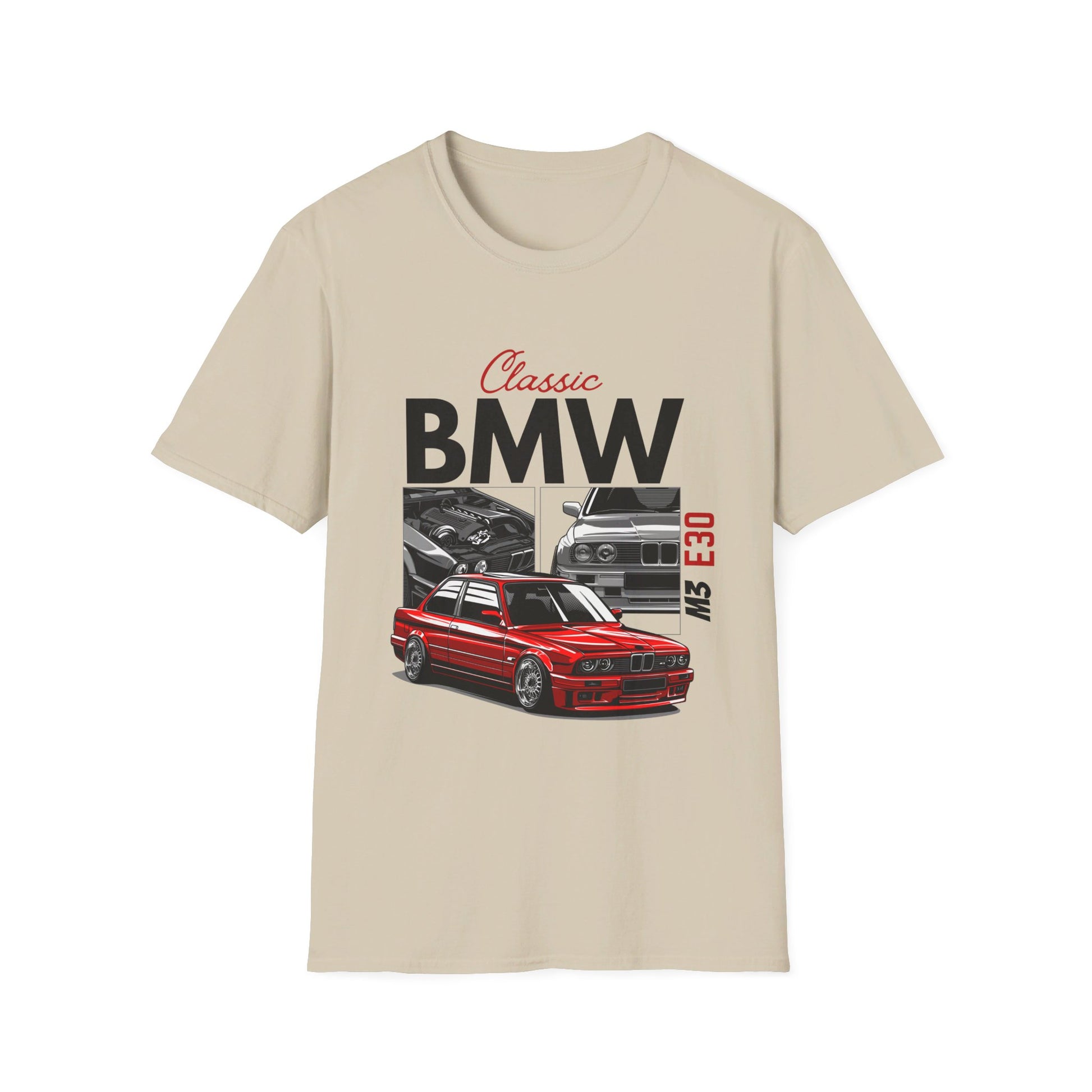 Classic BMW E30 T-Shirt– Timeless Performance, Iconic Design