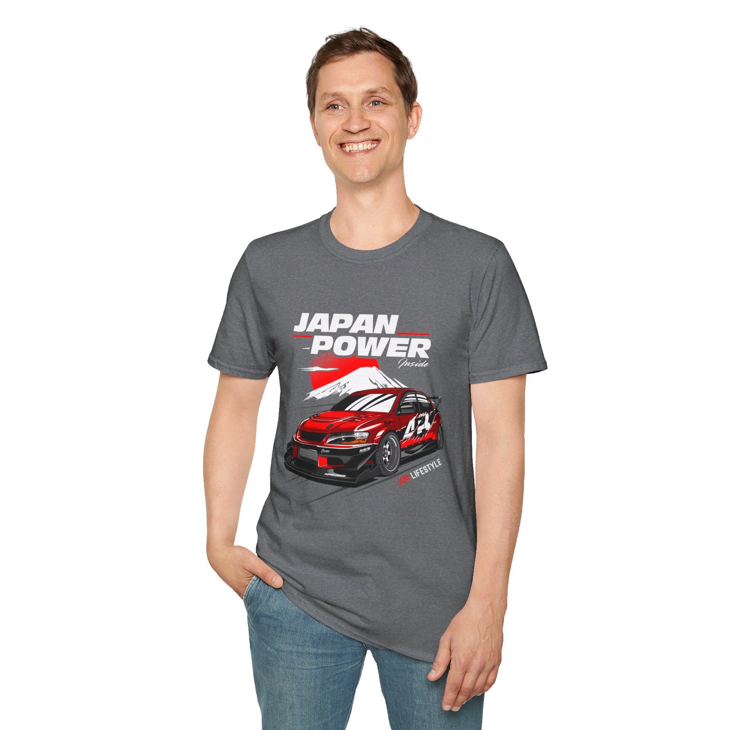 JDM Lifestyle Japan Power Evo 9 T-Shirt – Feel the Power of the Evolution