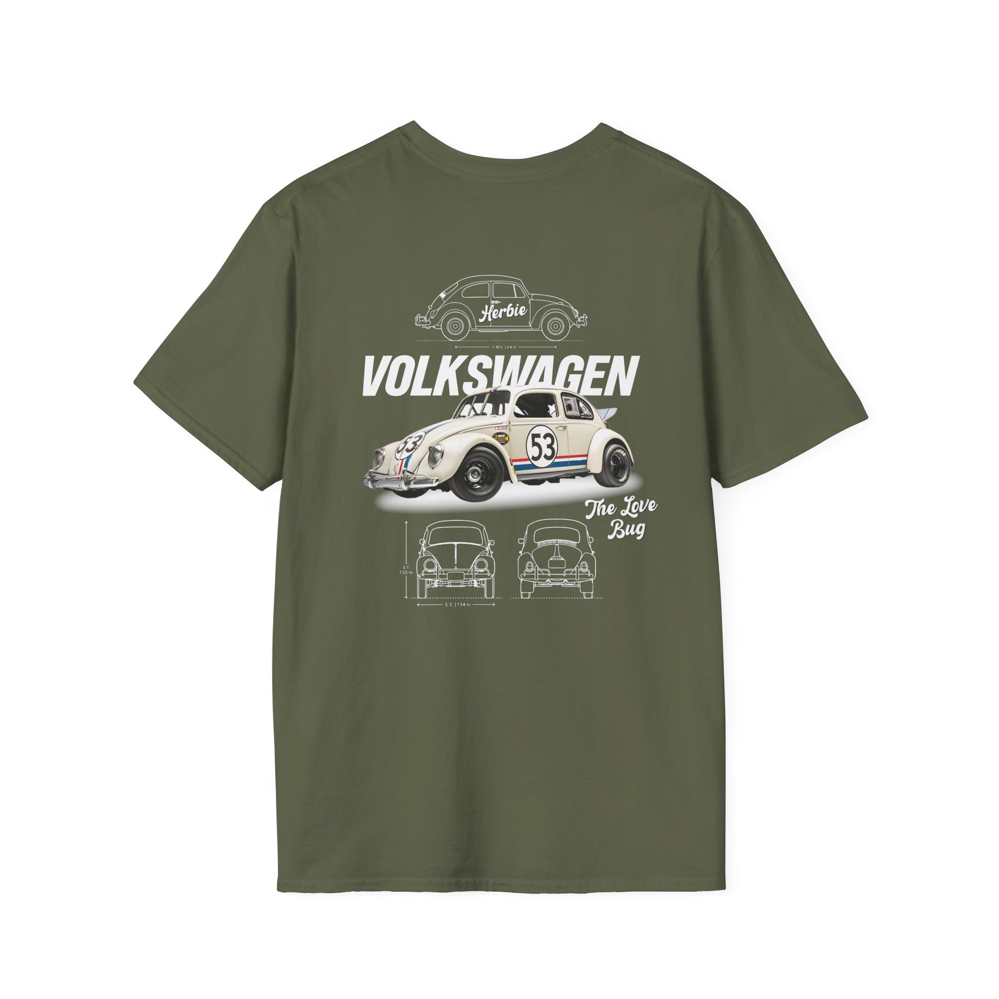 Herbie 1963 Volkswagen Beetle T-Shirt