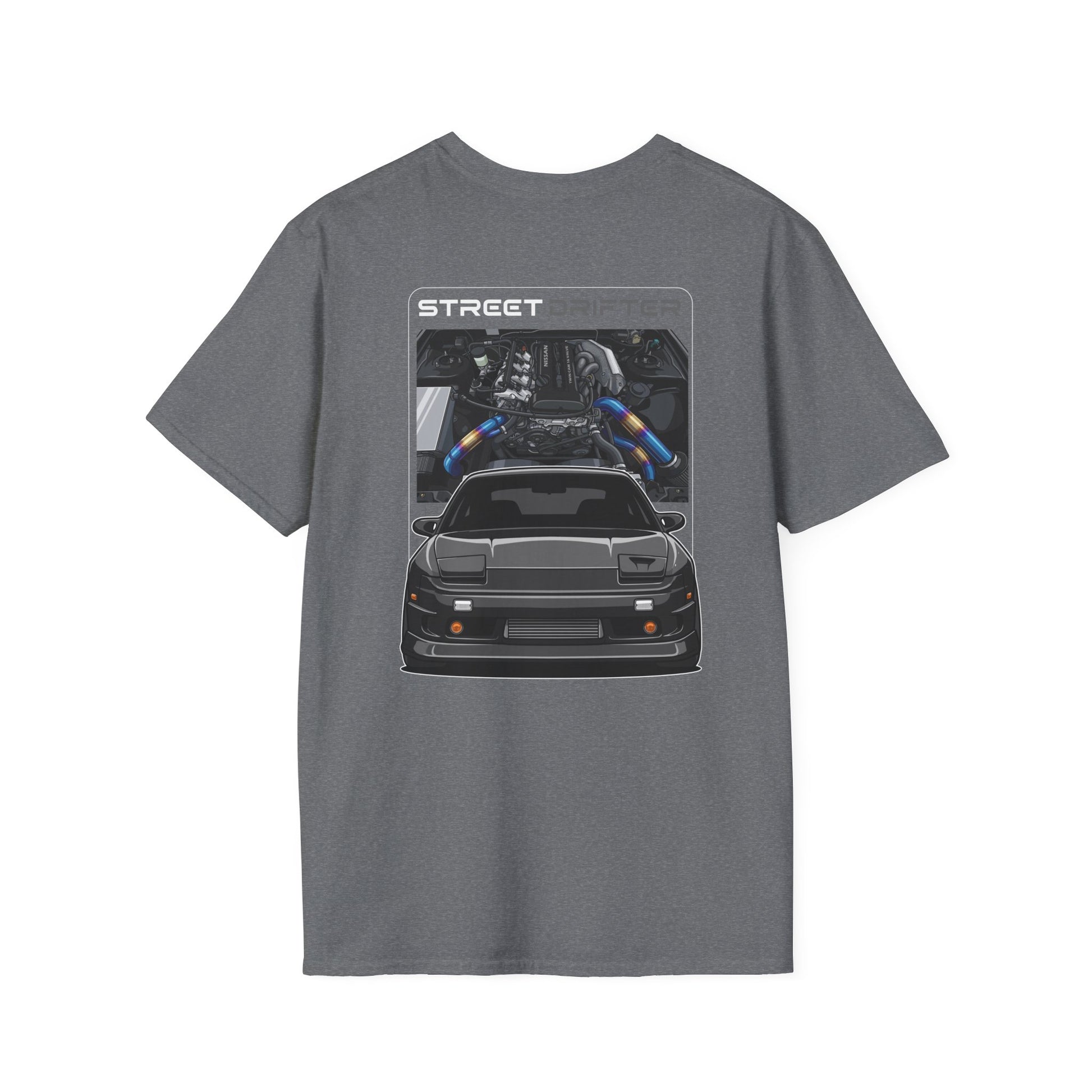 180sx Street Drifter T-Shirt • JDM Drift Car Tee • Japanese Street Racing Shirt • Car Enthusiast Gift • Front & Back Print